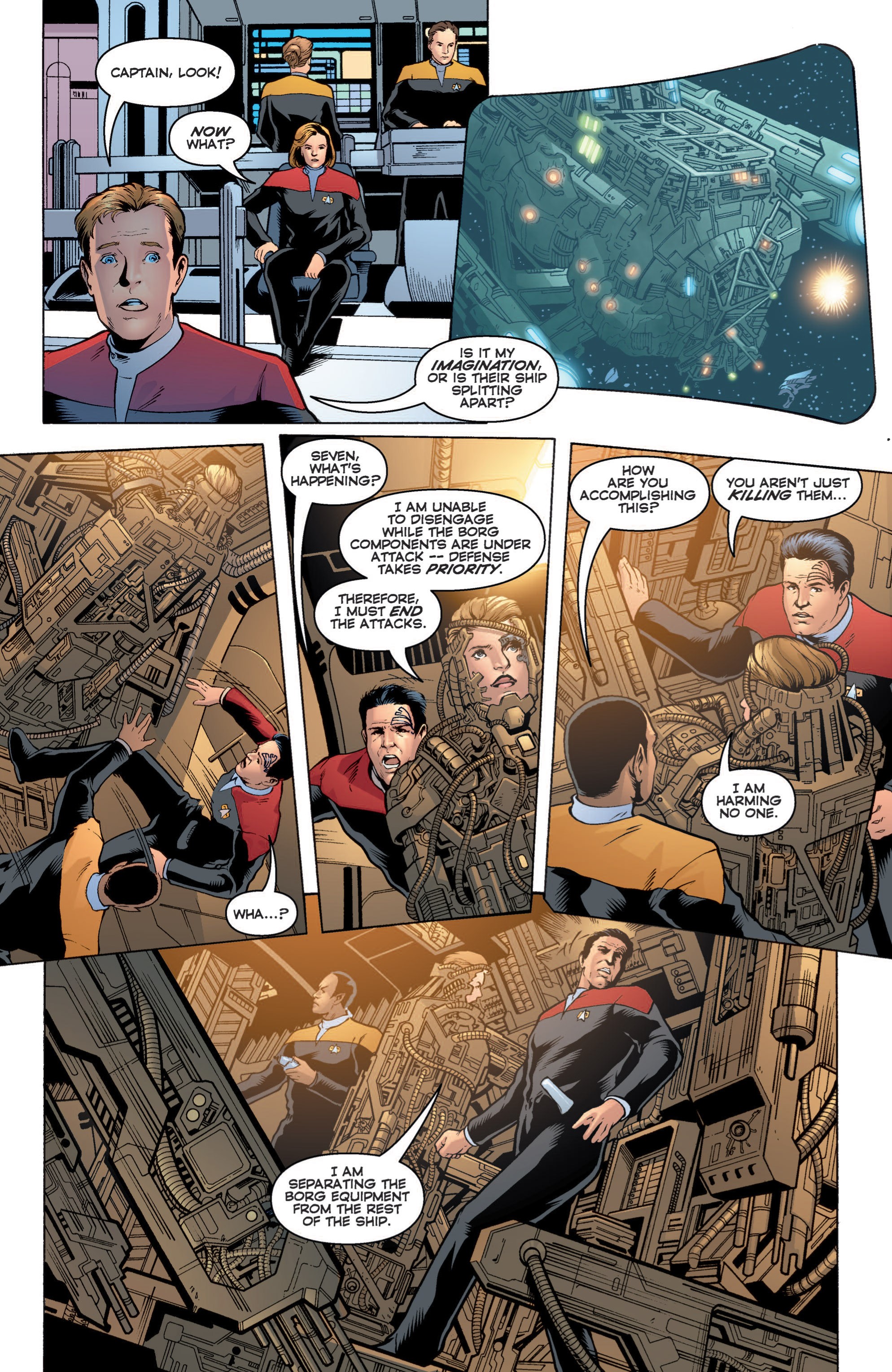Read online Star Trek: Voyager--Encounters with the Unknown comic -  Issue # TPB - 39