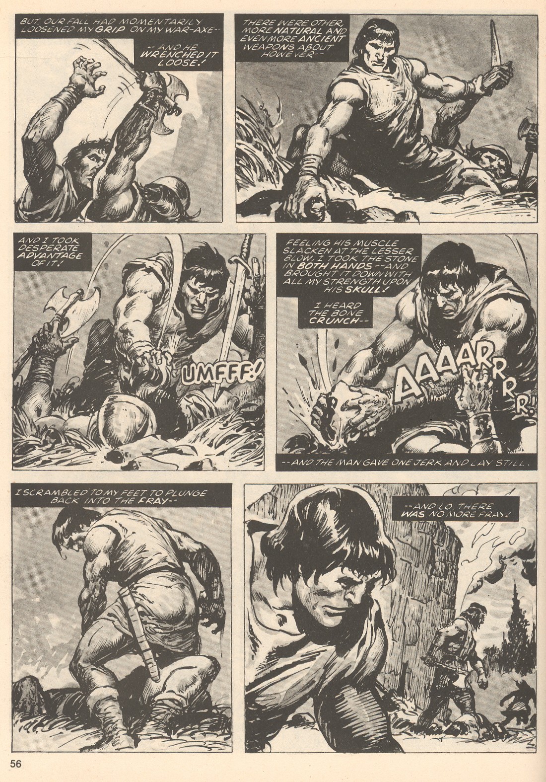Read online The Savage Sword Of Conan comic -  Issue #76 - 56