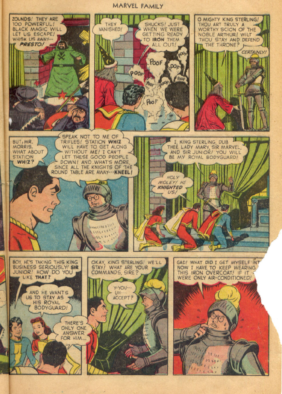 Read online The Marvel Family comic -  Issue #70 - 9