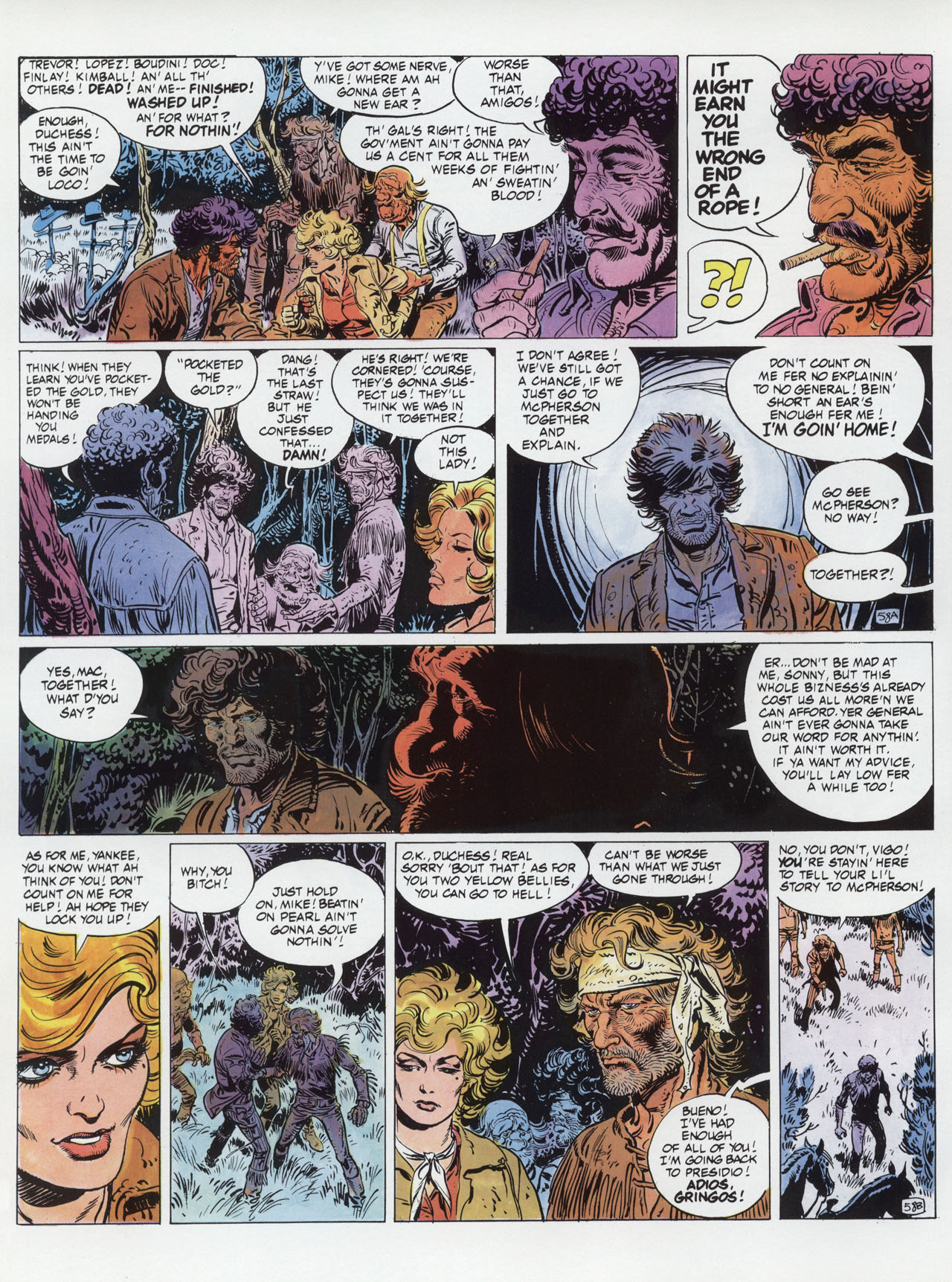 Read online Epic Graphic Novel: Blueberry comic -  Issue #2 - 64