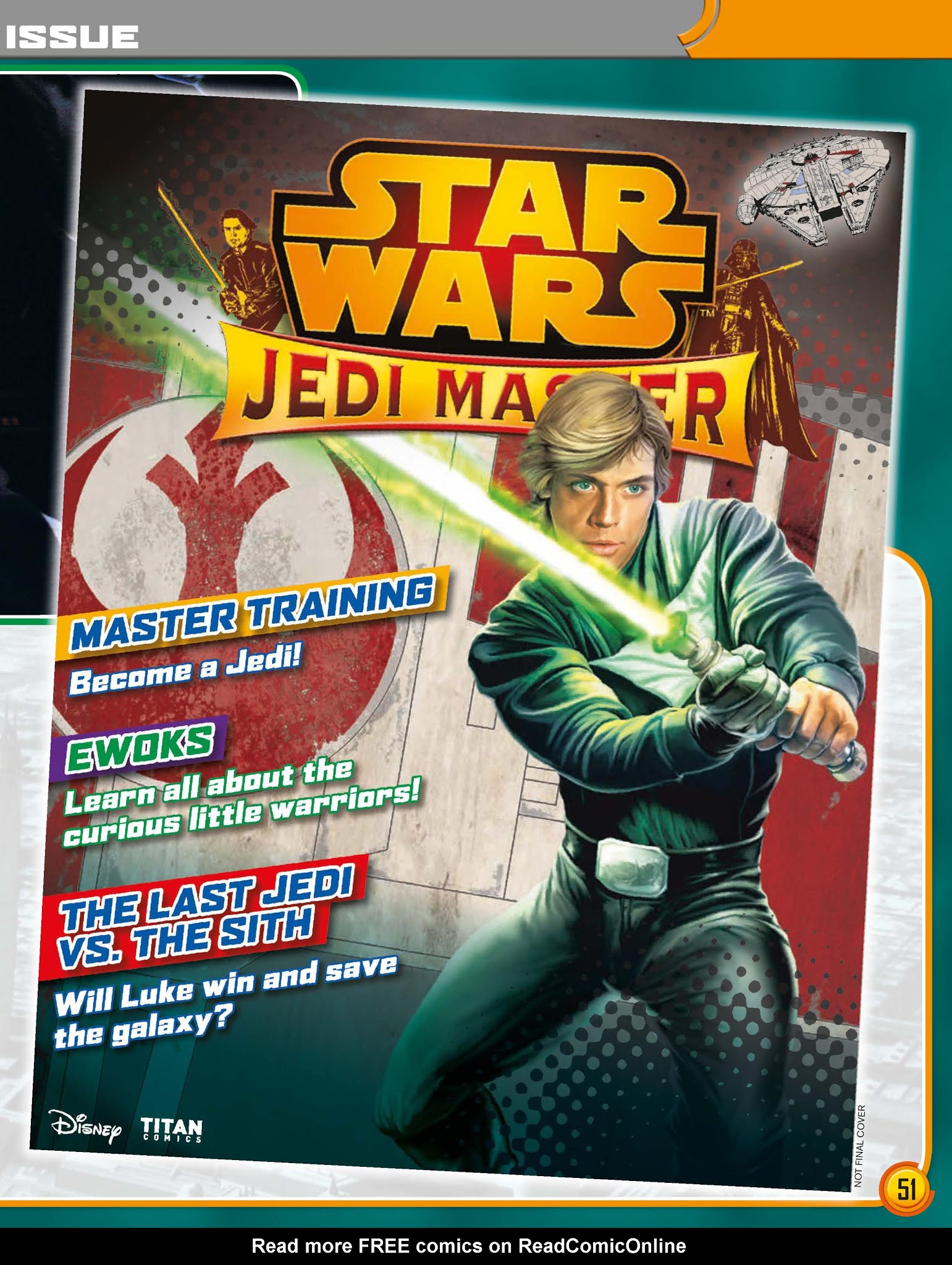 Read online Star Wars Jedi Master Magazine comic -  Issue #5 - 51