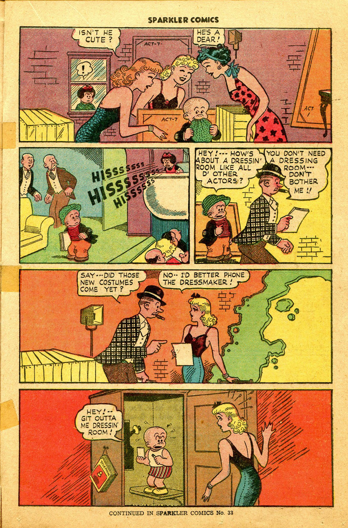 Read online Sparkler Comics comic -  Issue #32 - 25