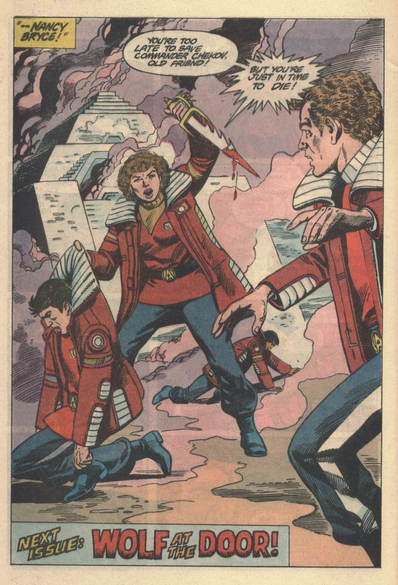 Read online Star Trek (1984) comic -  Issue #22 - 24
