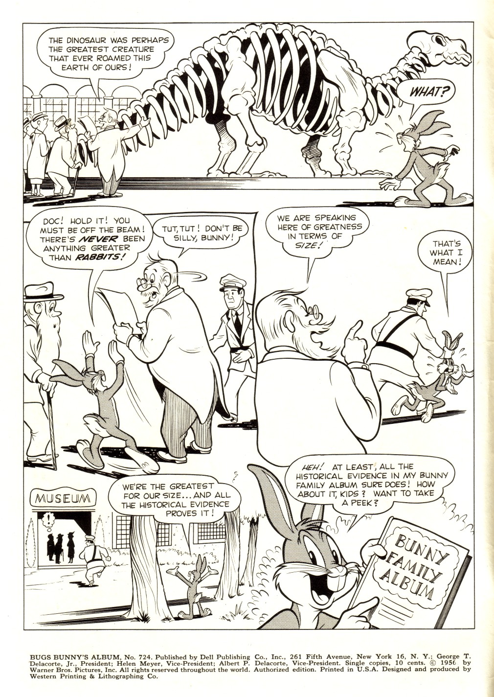 Read online Four Color Comics comic -  Issue #724 - 2