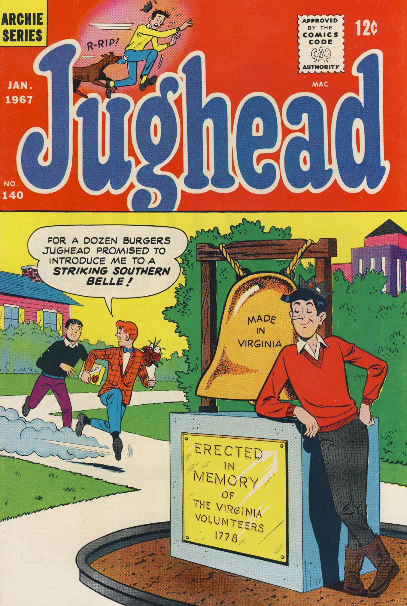 Read online Jughead (1965) comic -  Issue #140 - 1