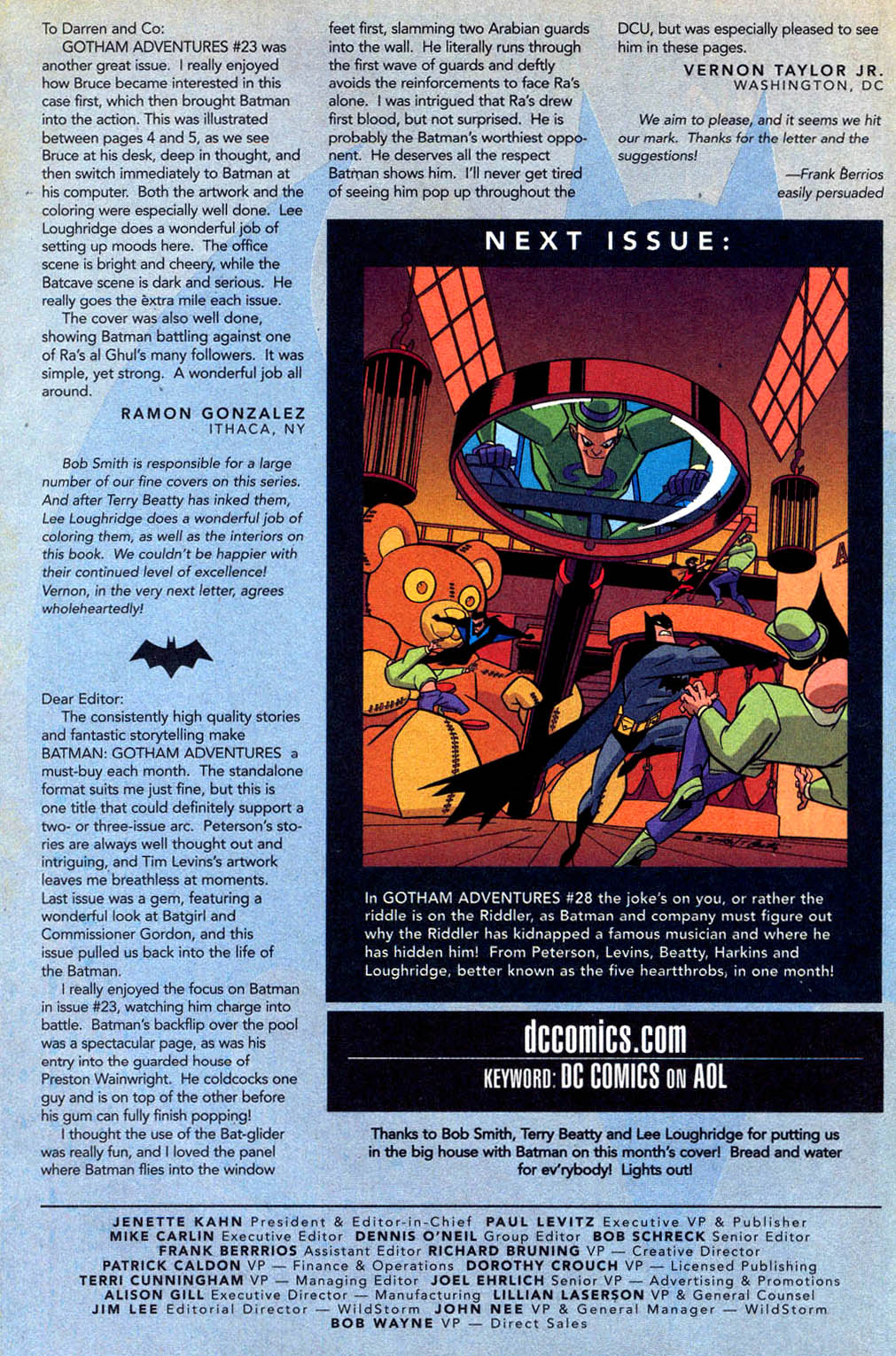 Read online Batman: Gotham Adventures comic -  Issue #27 - 25