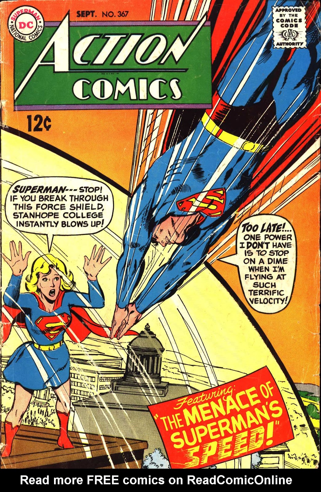 Action Comics (1938) issue 367 - Page 1