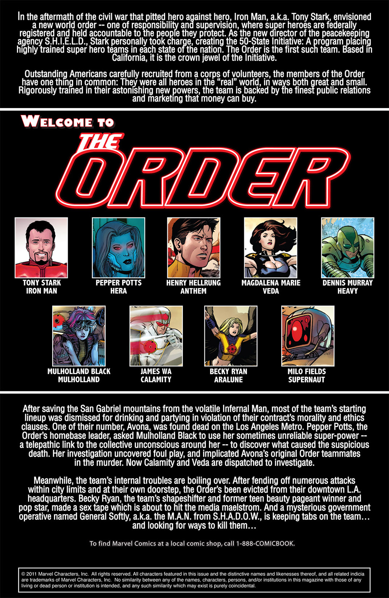 Read online The Order (2007) comic -  Issue #5 - 2