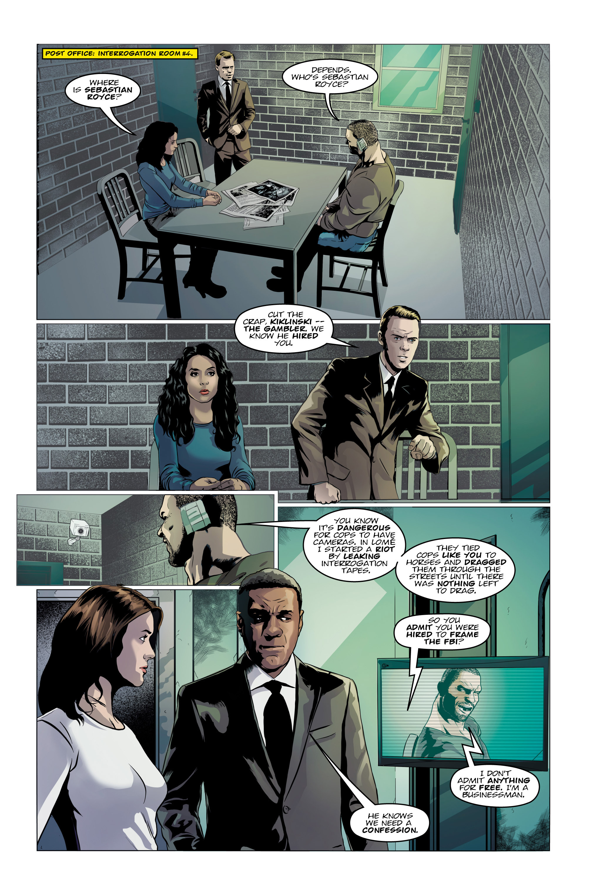 Read online The Blacklist comic -  Issue #3 - 8