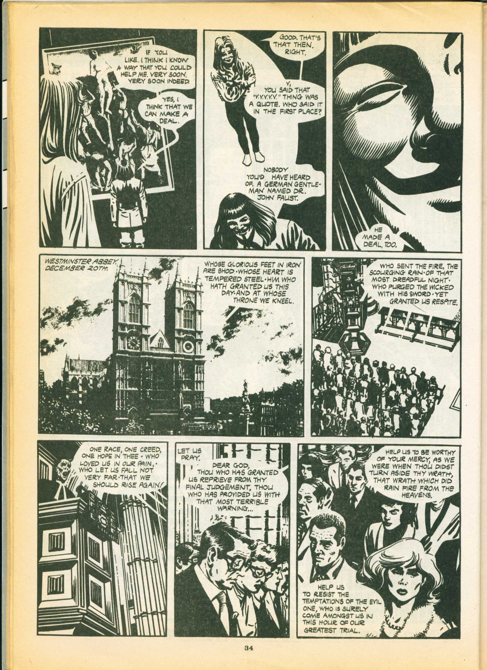 Read online Warrior comic -  Issue #6 - 34