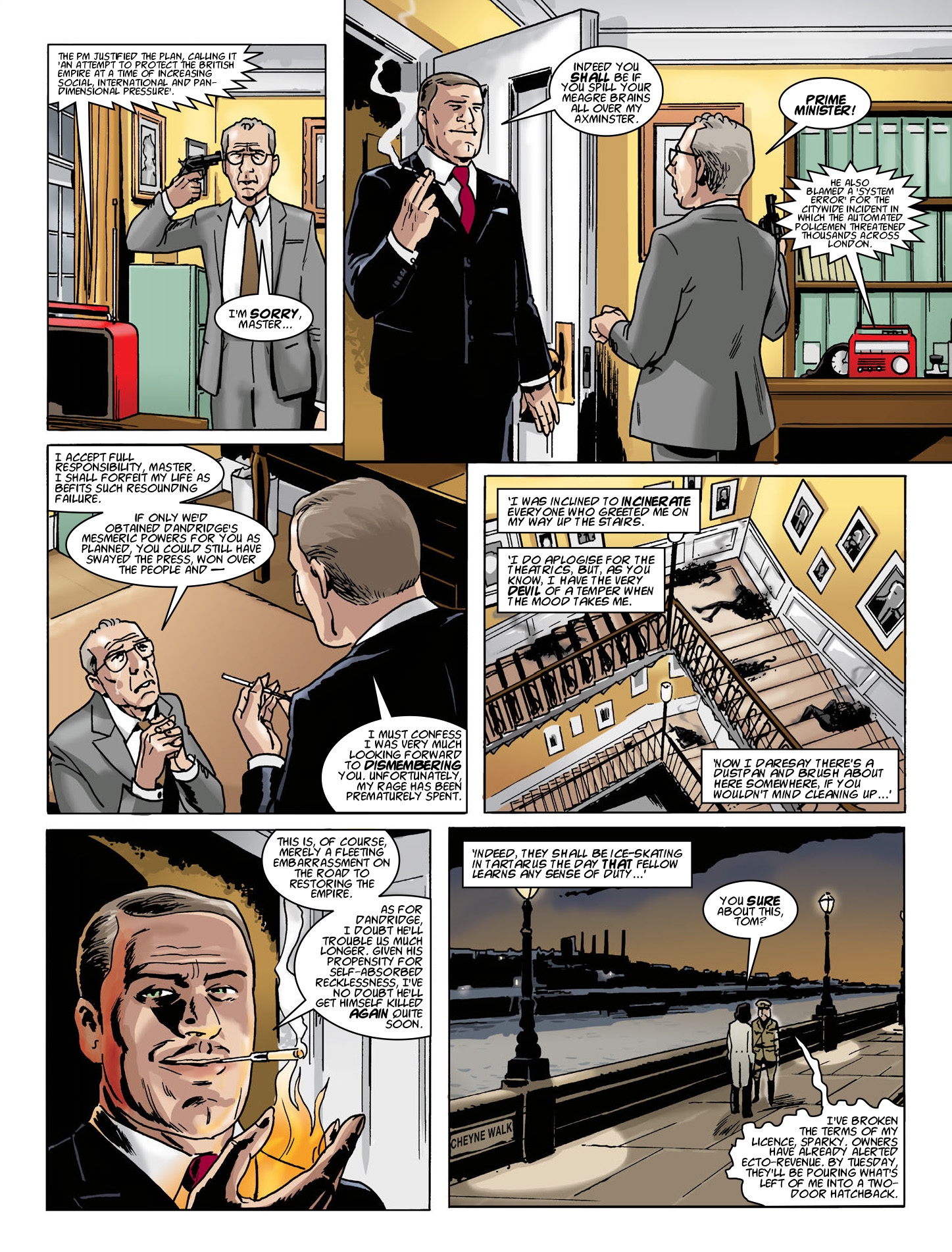 Read online Dandridge: Return of the Chap comic -  Issue # TPB - 112