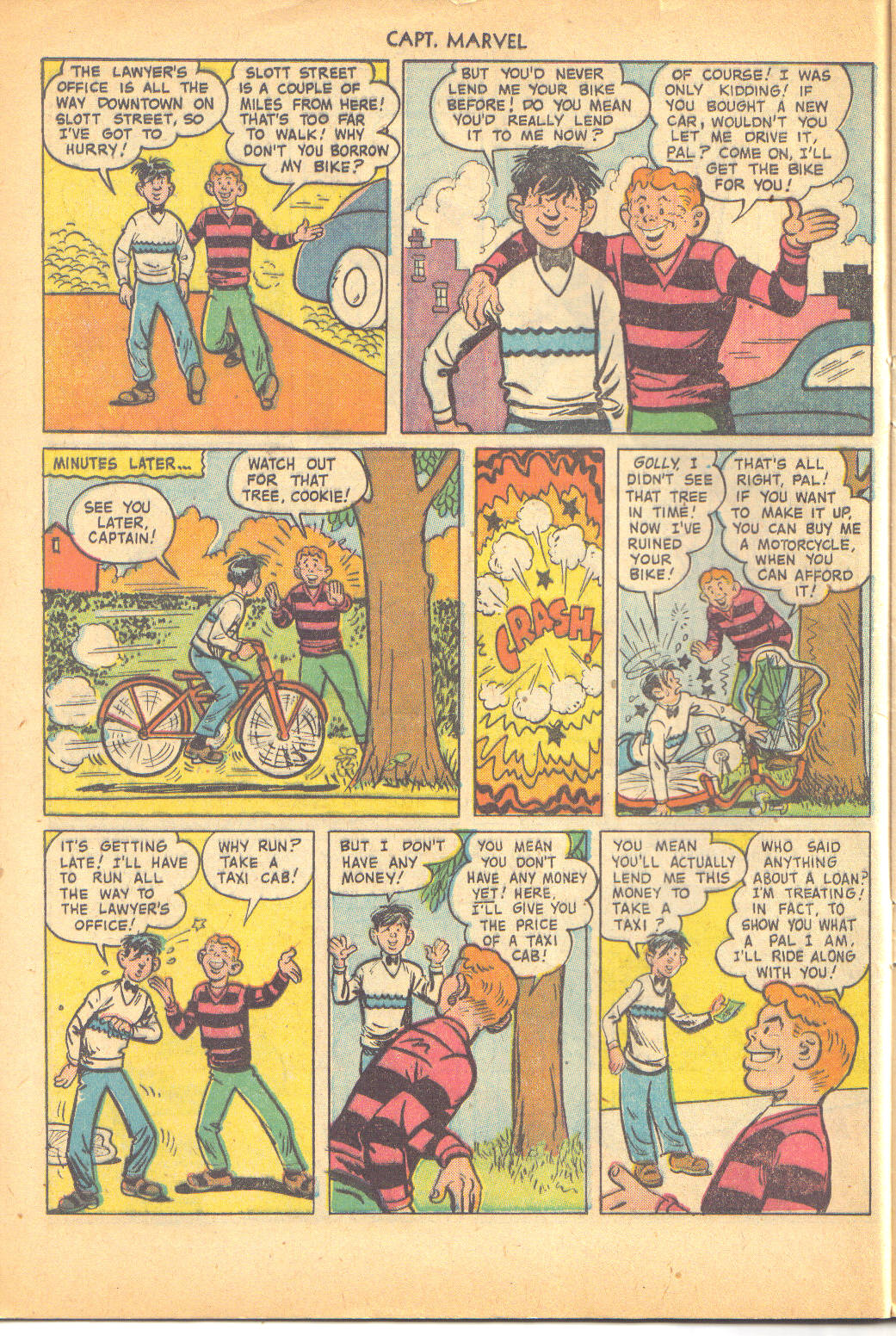Read online Captain Marvel Adventures comic -  Issue #129 - 16