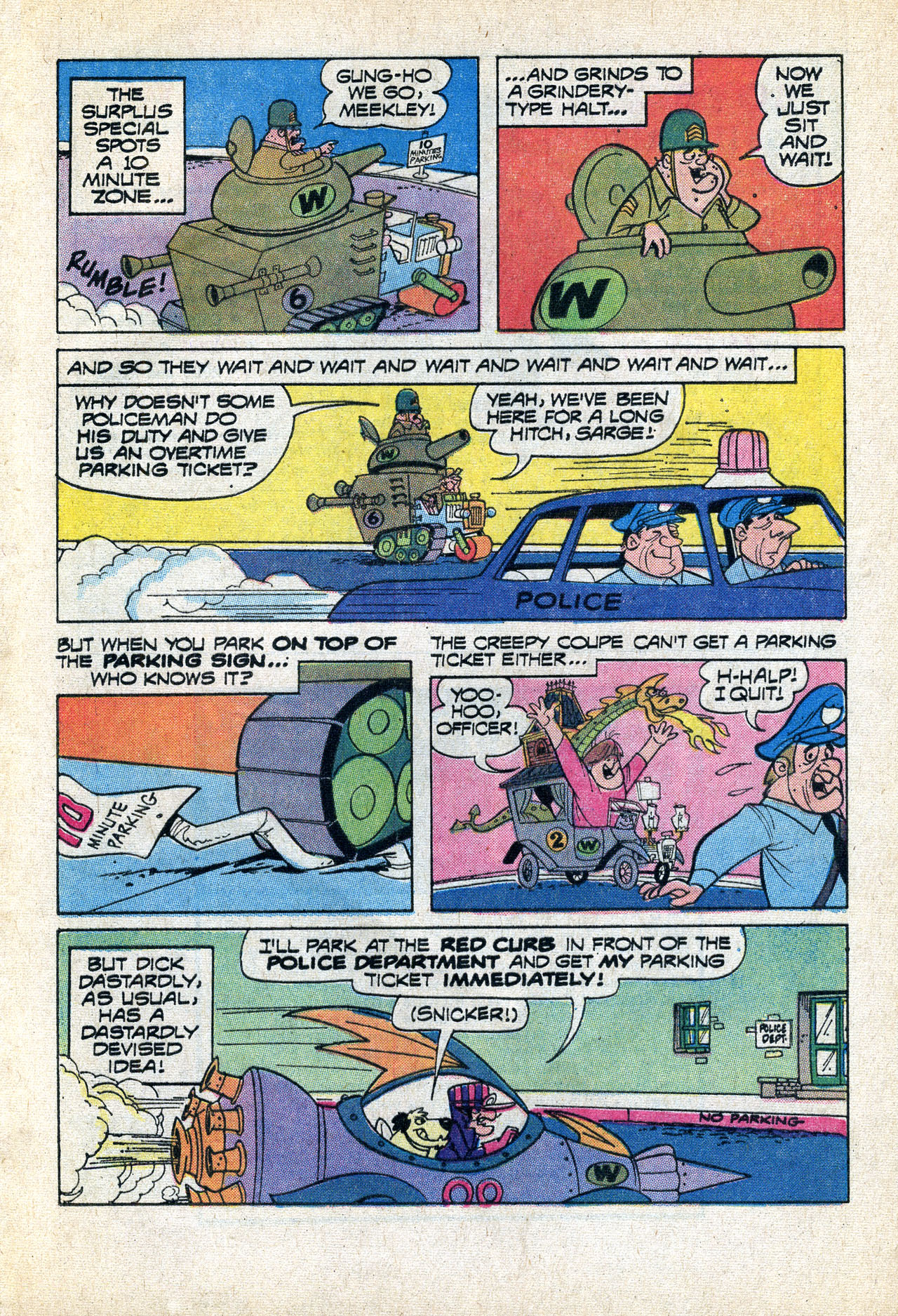 Read online Hanna-Barbera Wacky Races comic -  Issue #7 - 11