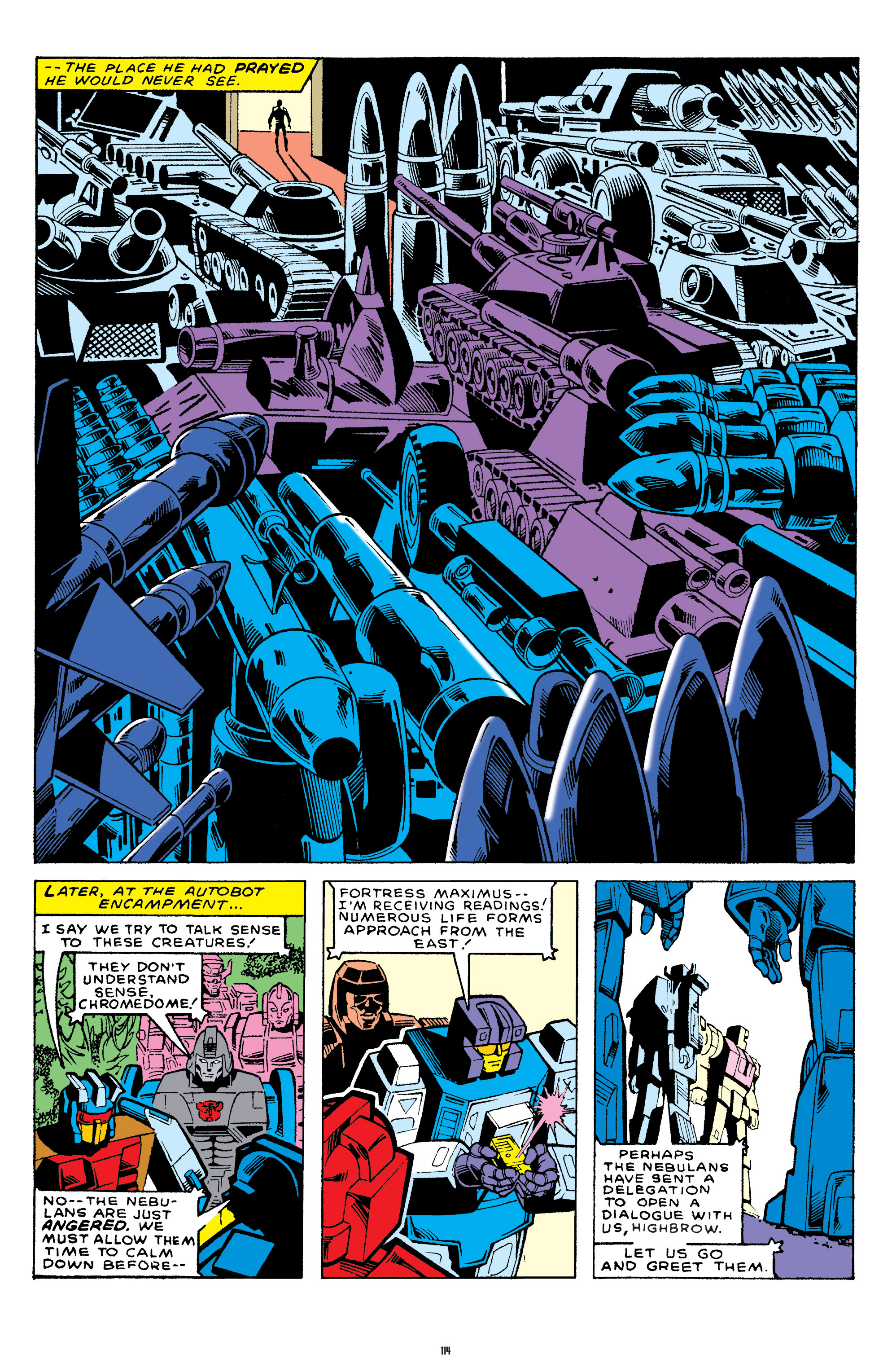 Read online The Transformers Classics comic -  Issue # TPB 7 - 113