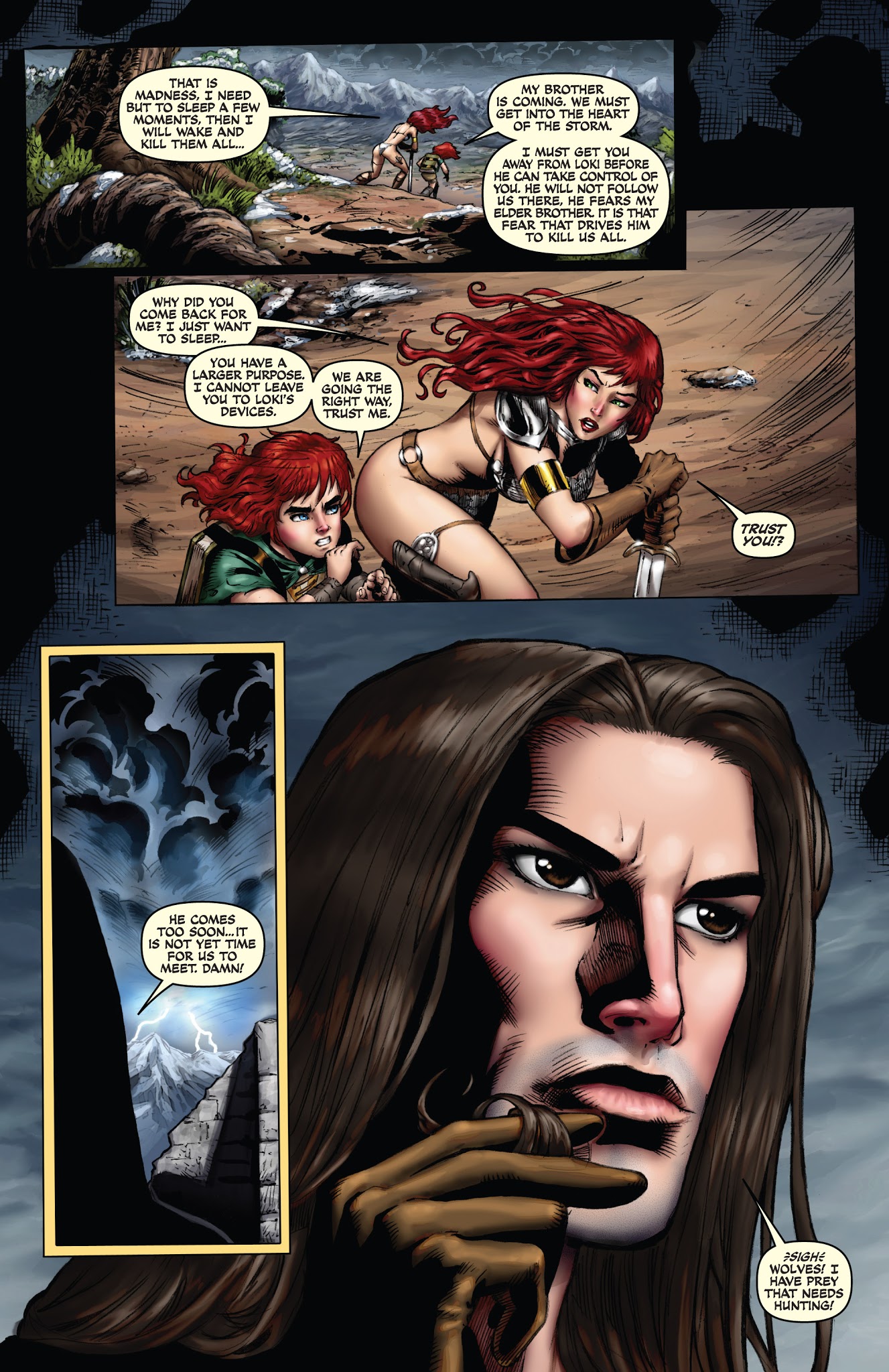 Read online Red Sonja: Wrath of the Gods comic -  Issue #2 - 9