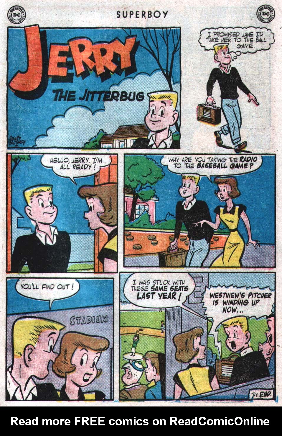 Read online Superboy (1949) comic -  Issue #27 - 36