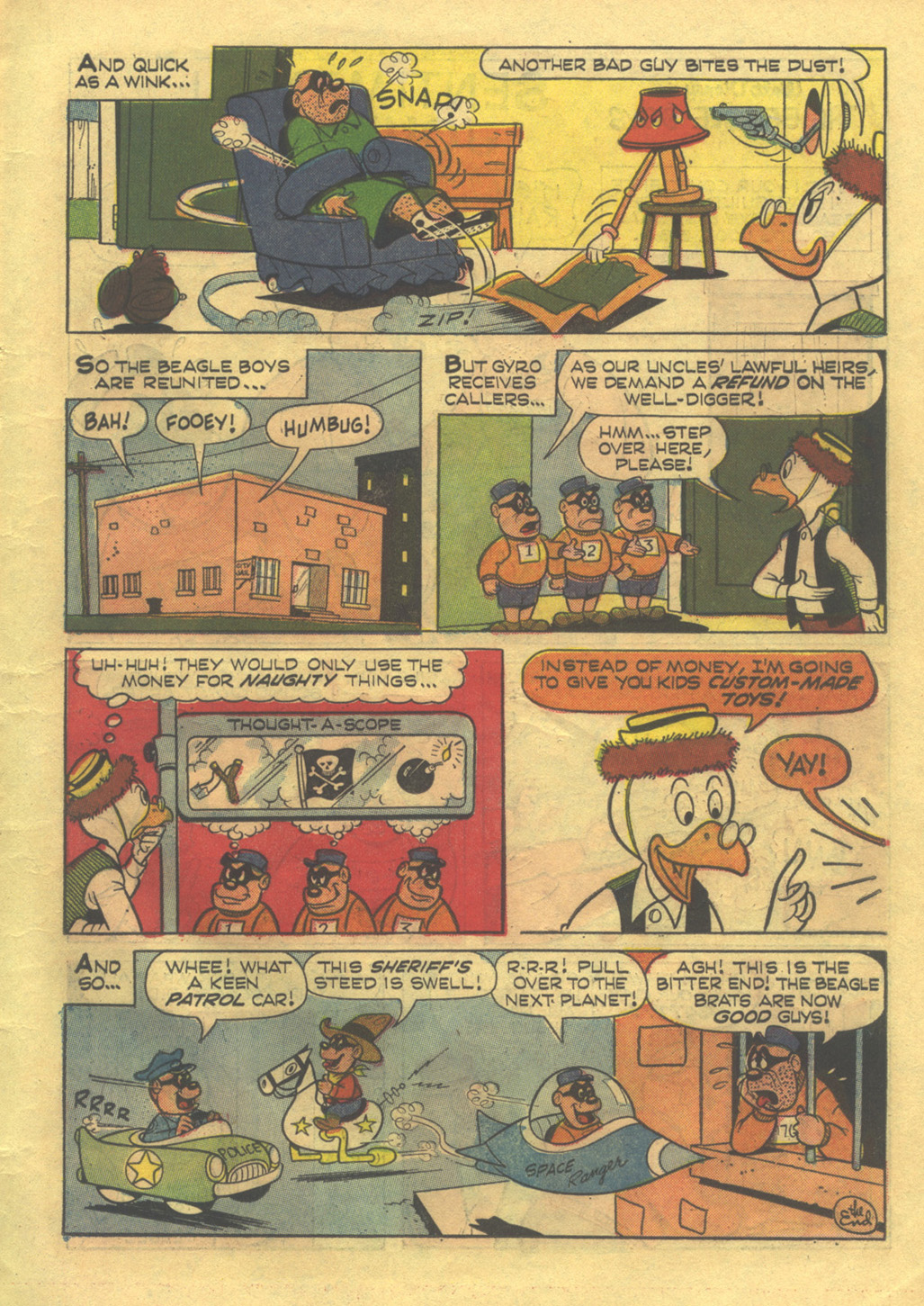 Read online Walt Disney THE BEAGLE BOYS comic -  Issue #3 - 15