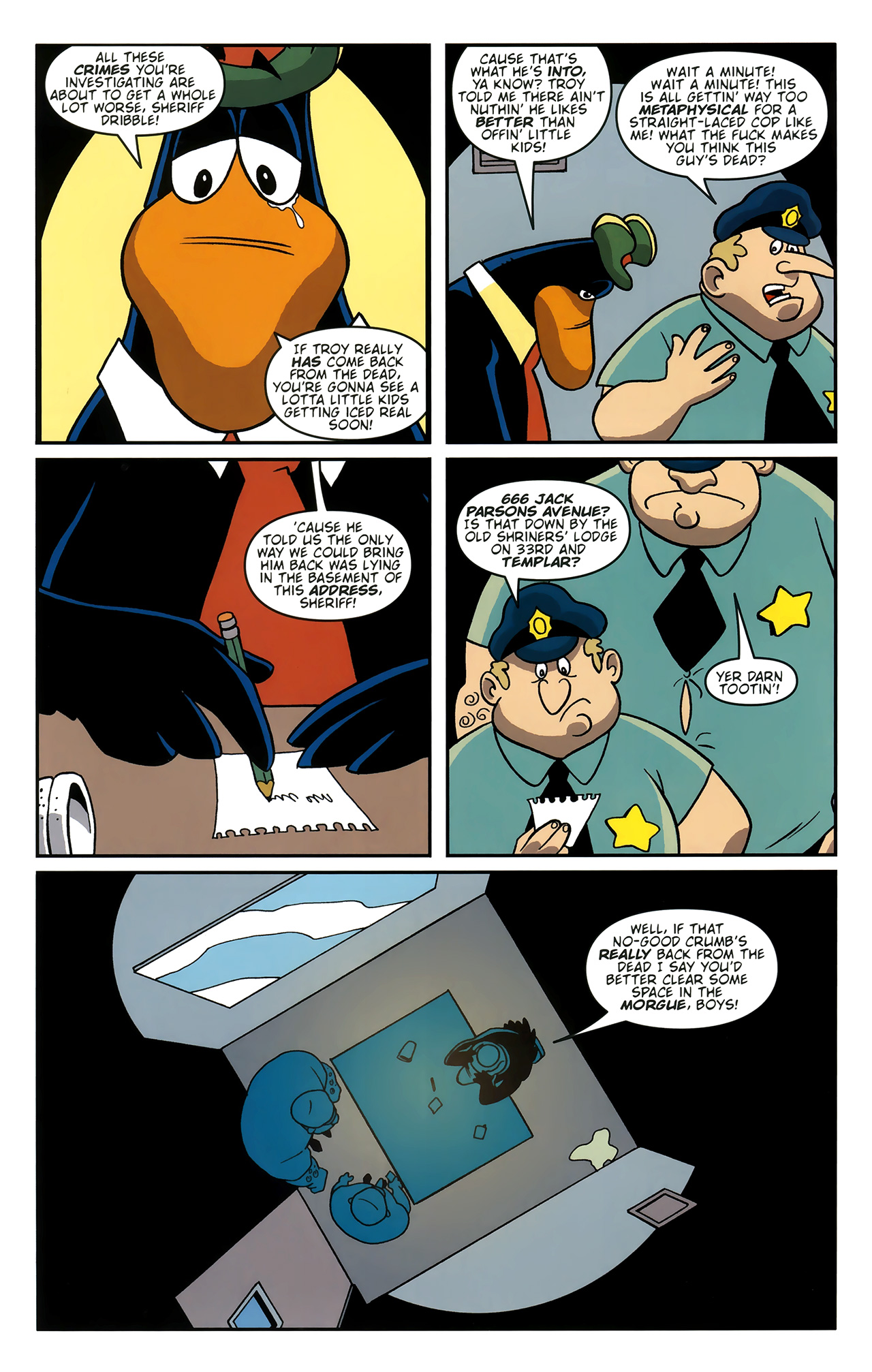 Read online Mark Millar's The Unfunnies comic -  Issue #2 - 16