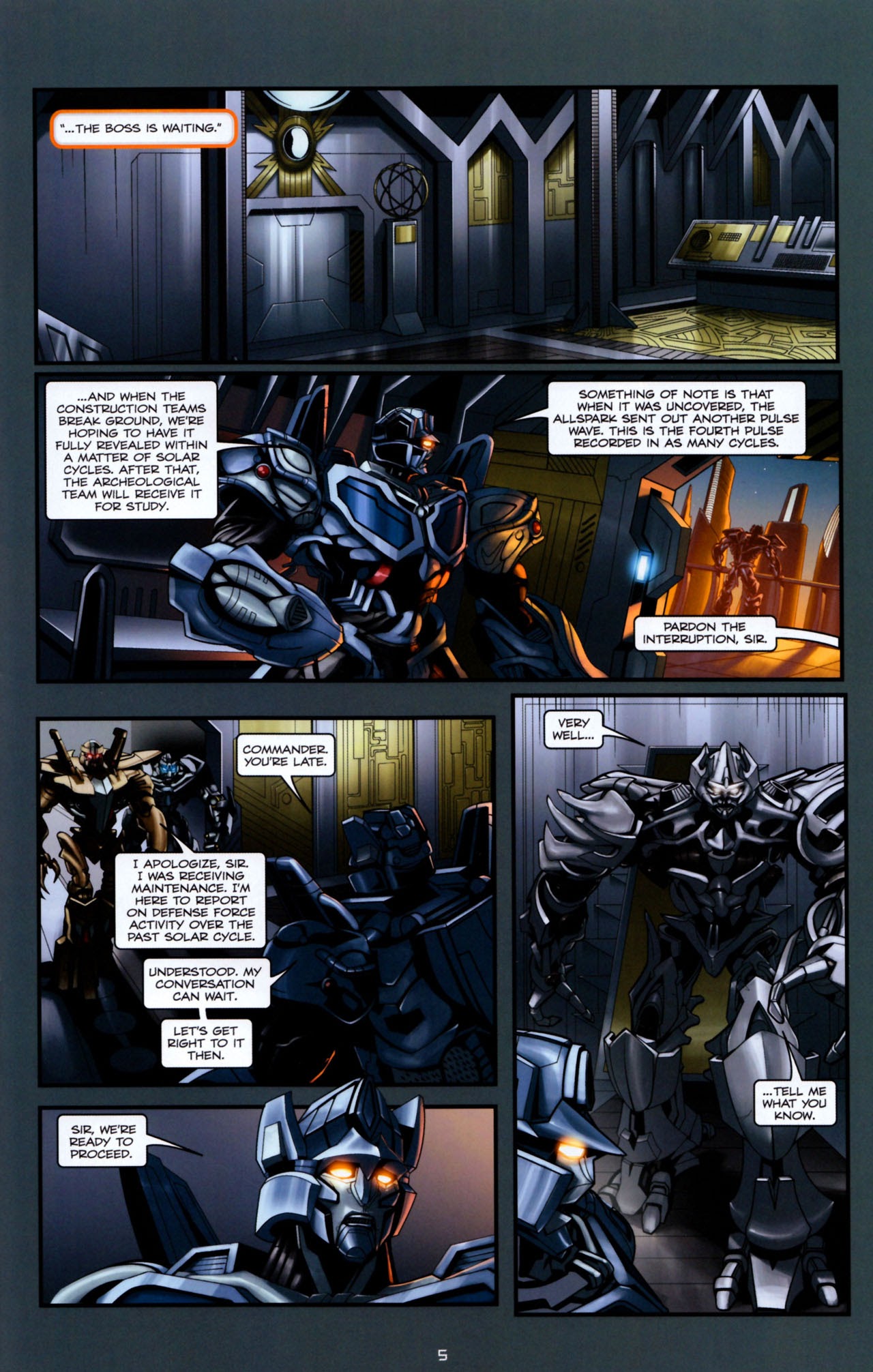 Read online Transformers: Defiance comic -  Issue #1 - 8