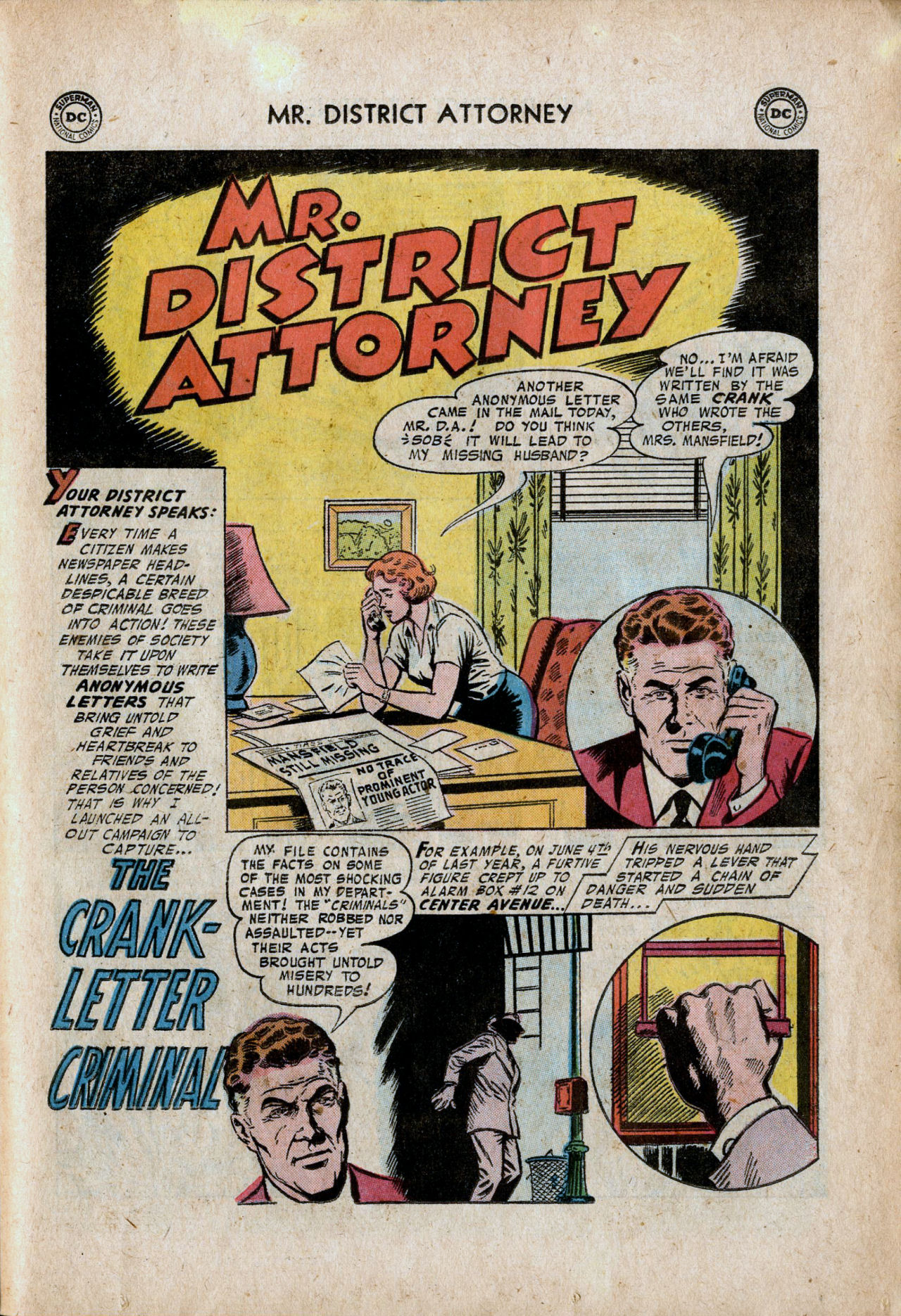 Read online Mr. District Attorney comic -  Issue #55 - 25