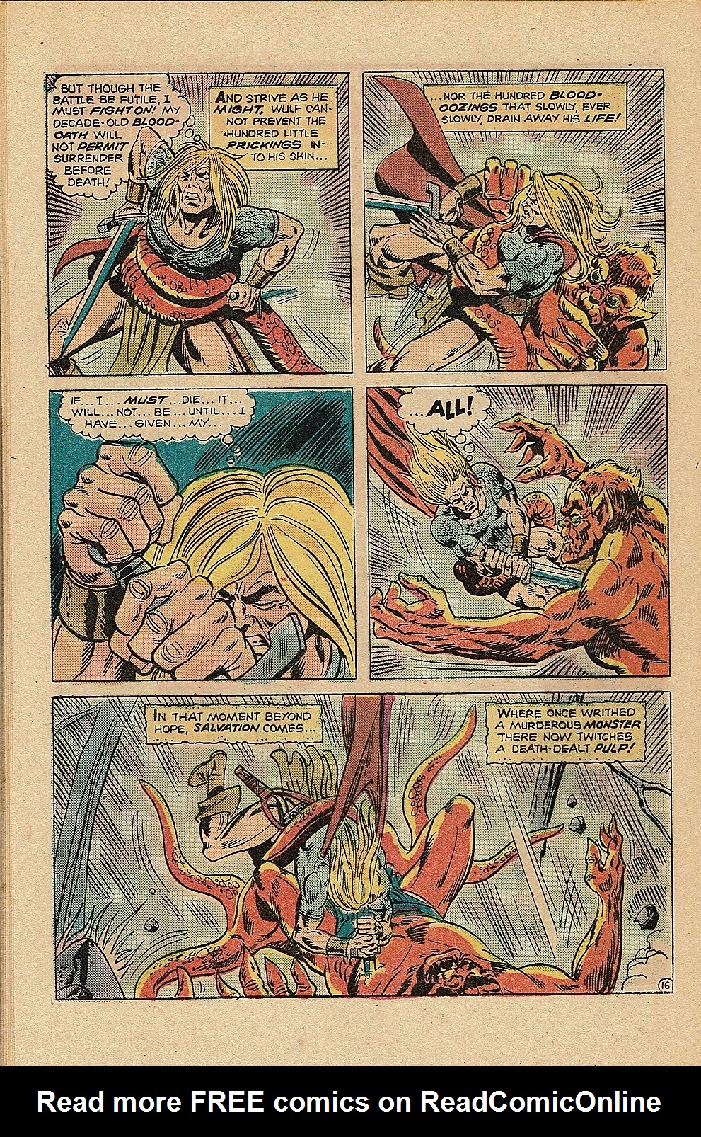 Read online Wulf the Barbarian comic -  Issue #4 - 28