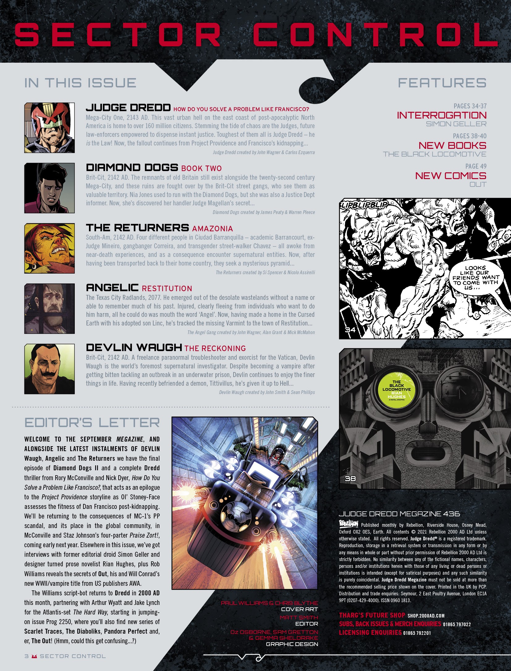Read online Judge Dredd Megazine (Vol. 5) comic -  Issue #436 - 3