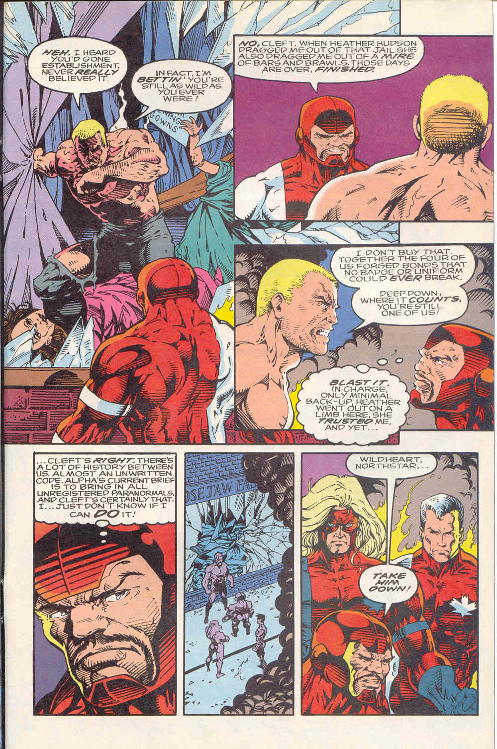 Read online Alpha Flight (1983) comic -  Issue #122 - 23