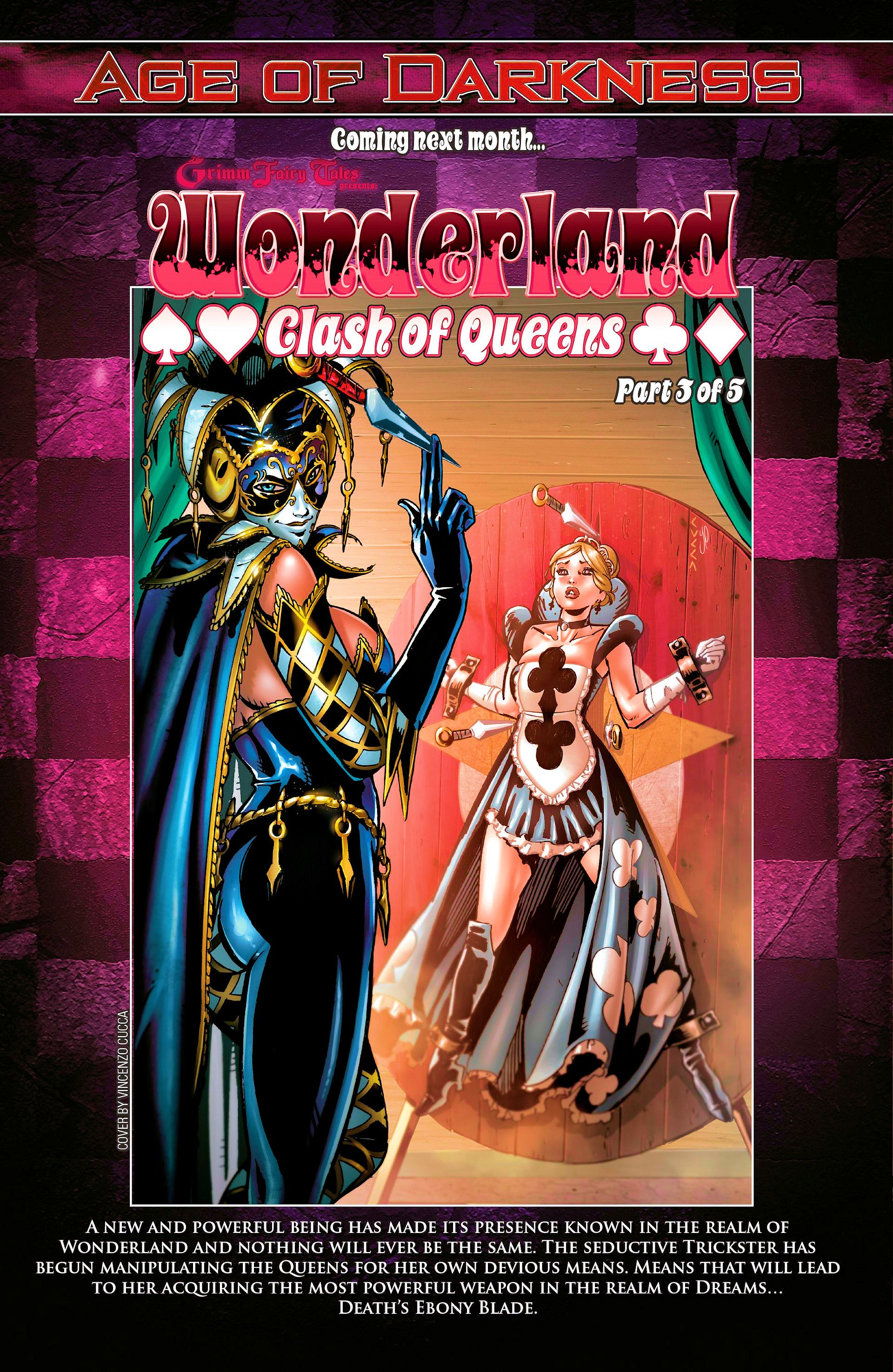Read online Grimm Fairy Tales presents Wonderland: Clash of Queens comic -  Issue #2 - 24