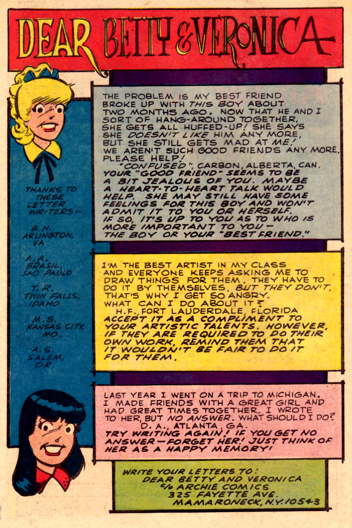 Read online Archie's Girls Betty and Veronica comic -  Issue #334 - 8