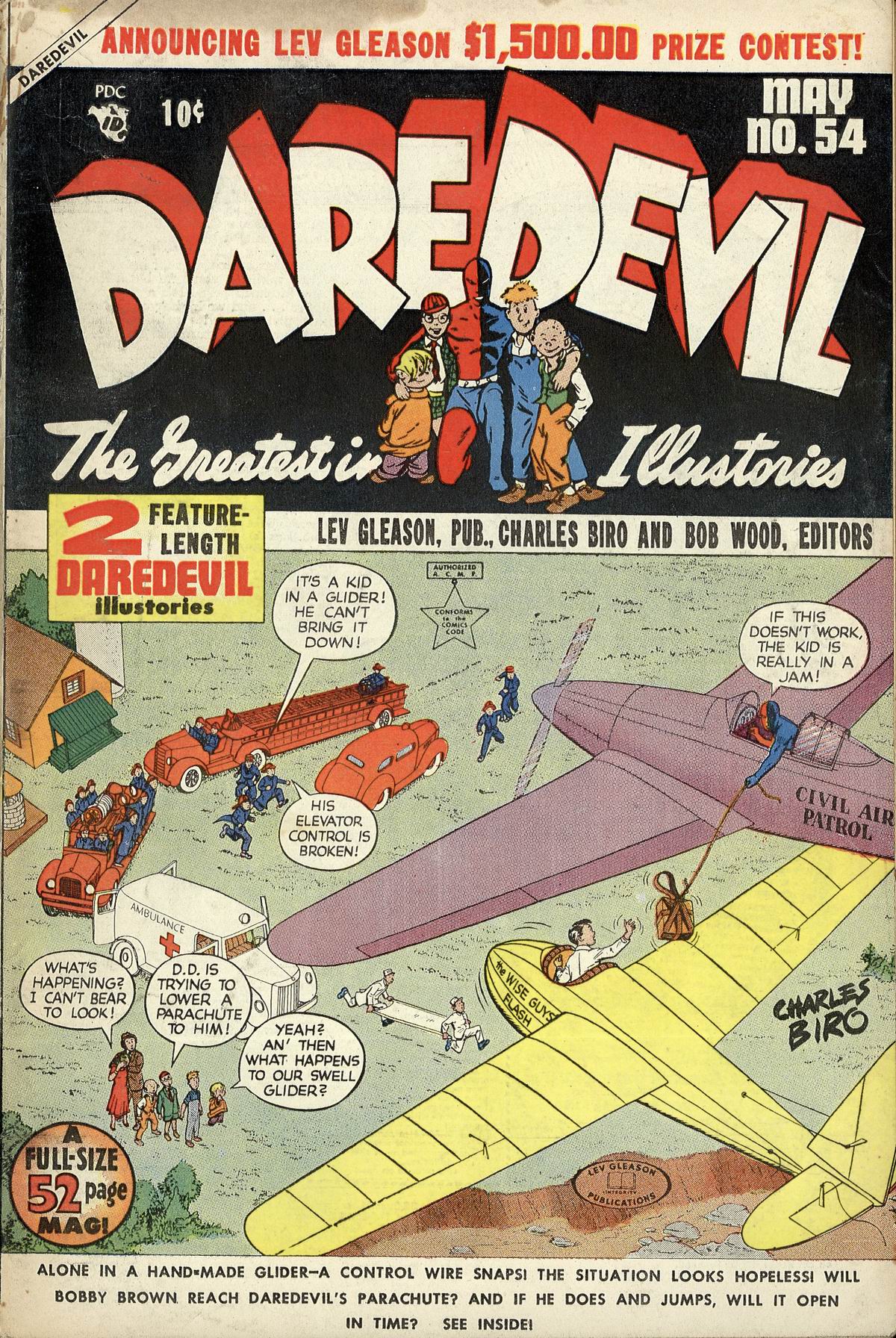 Read online Daredevil (1941) comic -  Issue #54 - 1