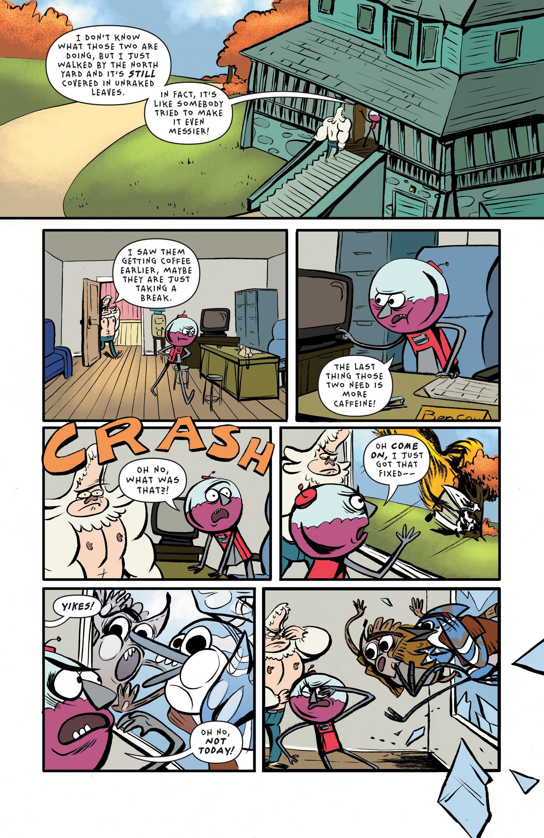 Read online Regular Show comic -  Issue #7 - 17