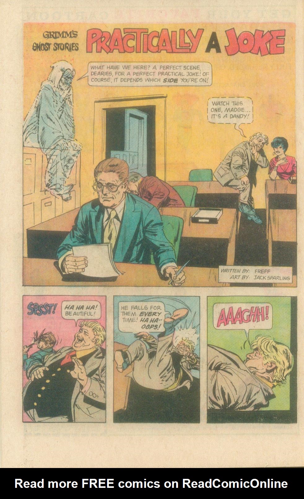 Read online Grimm's Ghost Stories comic -  Issue #23 - 20