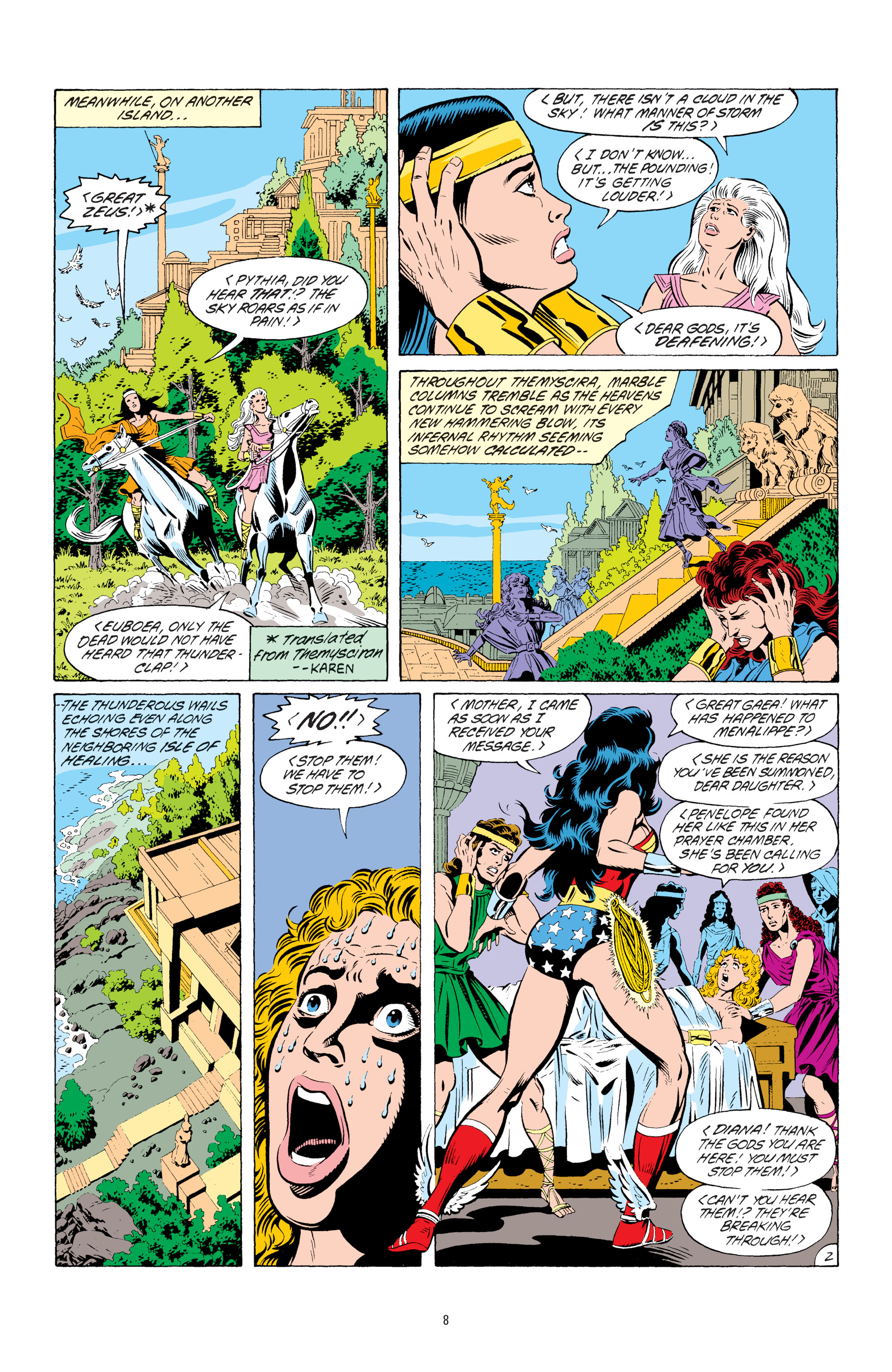 Read online Wonder Woman By George Pérez comic -  Issue # TPB 3 (Part 1) - 7