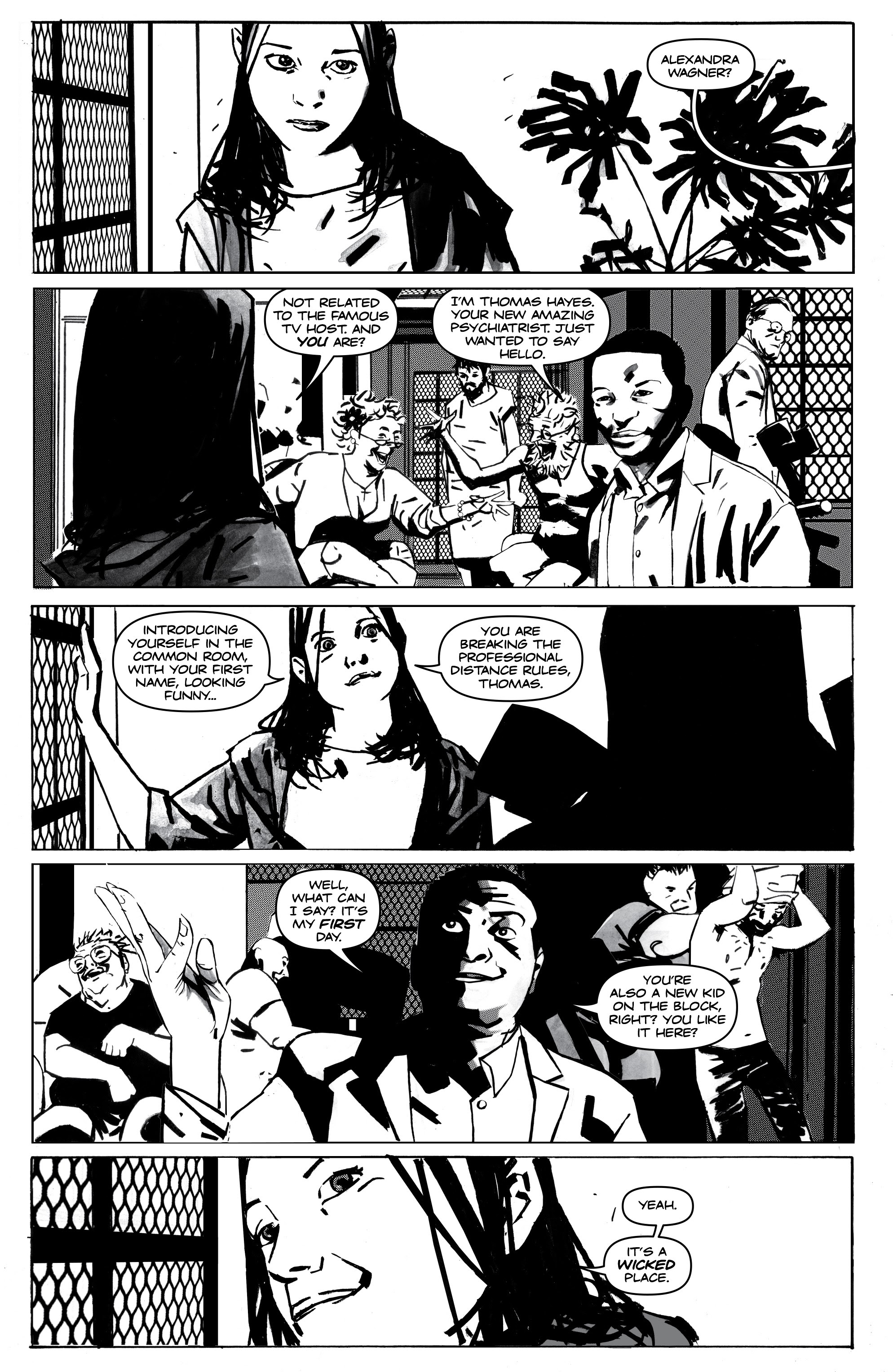 Read online Straitjacket comic -  Issue #1 - 10