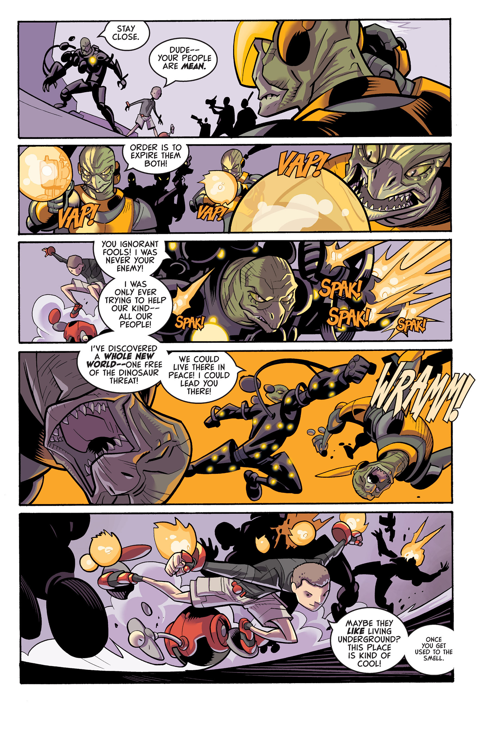 Read online Super Dinosaur (2011) comic -  Issue # _TPB 3 - 48