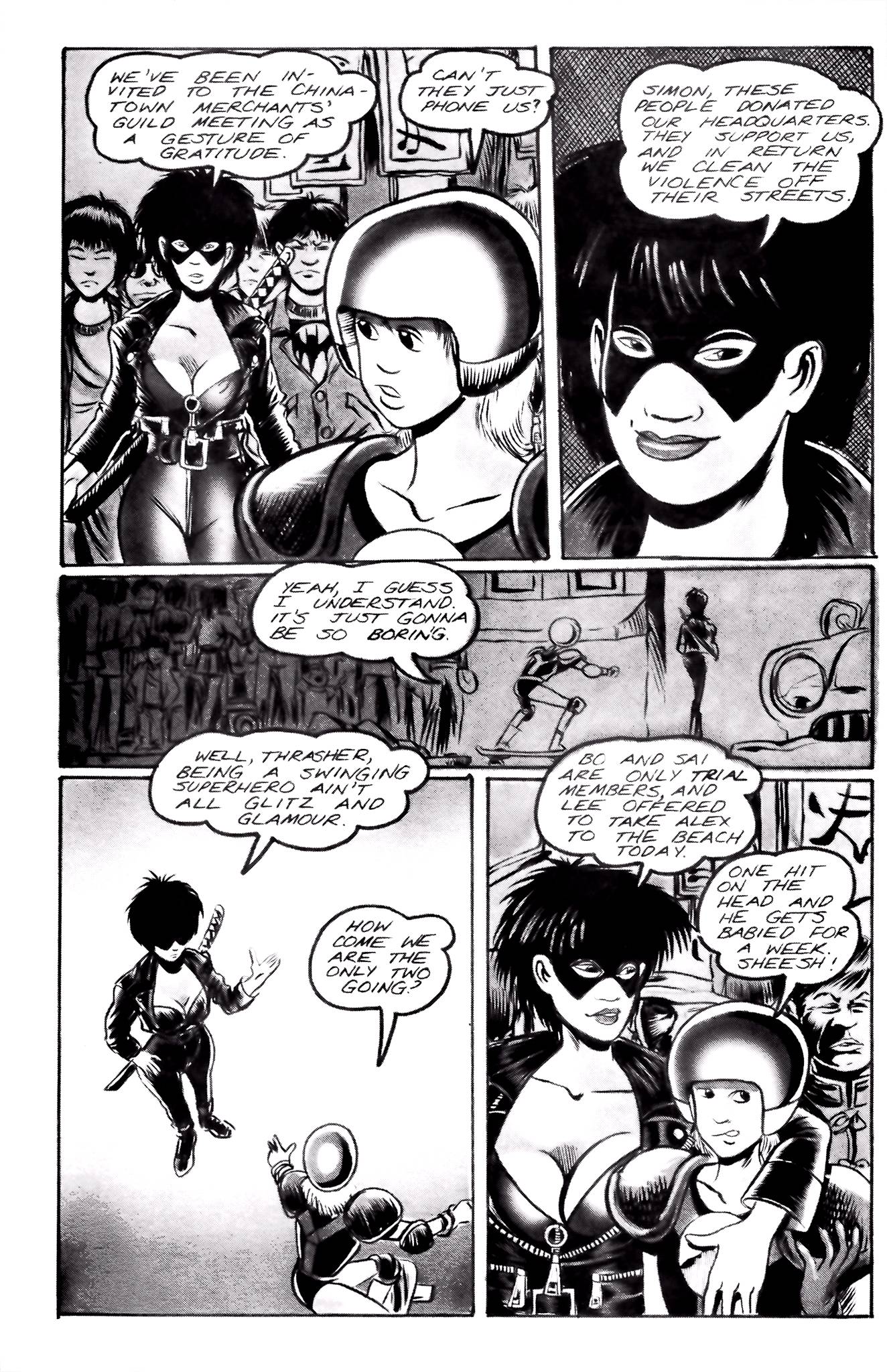 Read online Team Nippon comic -  Issue #3 - 4