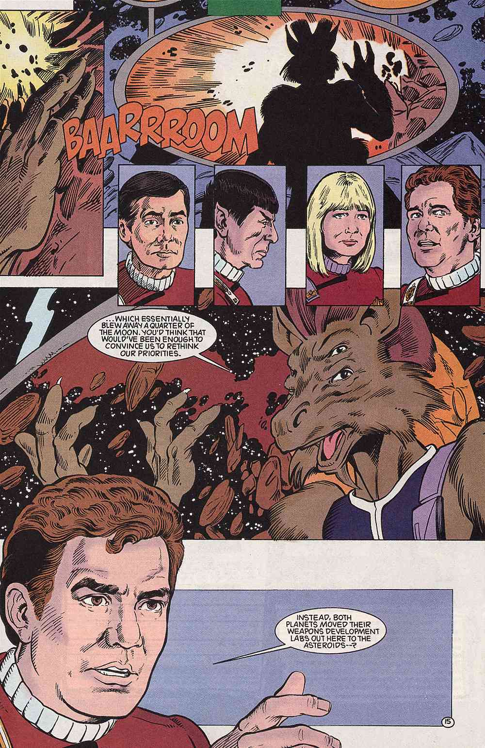 Read online Star Trek (1989) comic -  Issue #38 - 15