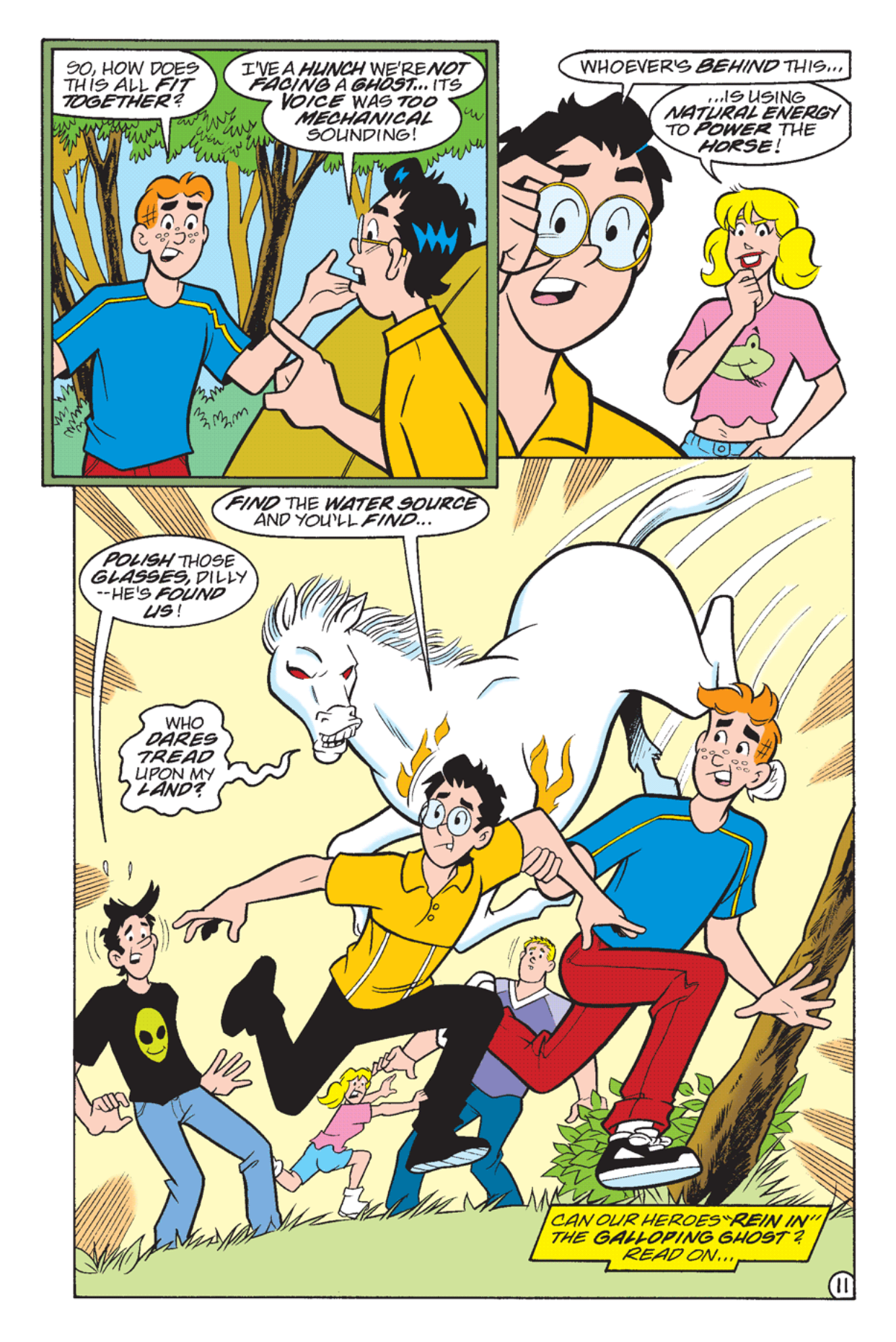 Read online Archie's Weird Mysteries comic -  Issue #23 - 13