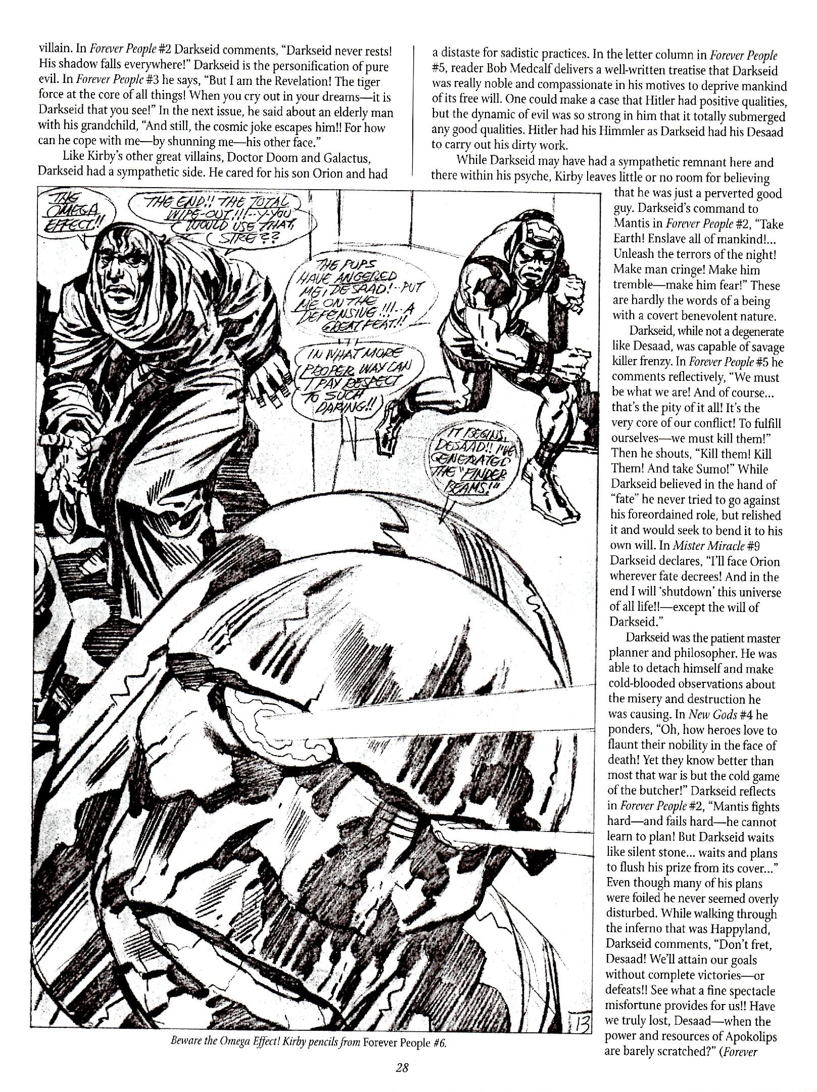 Read online The Jack Kirby Collector comic -  Issue #26 - 28