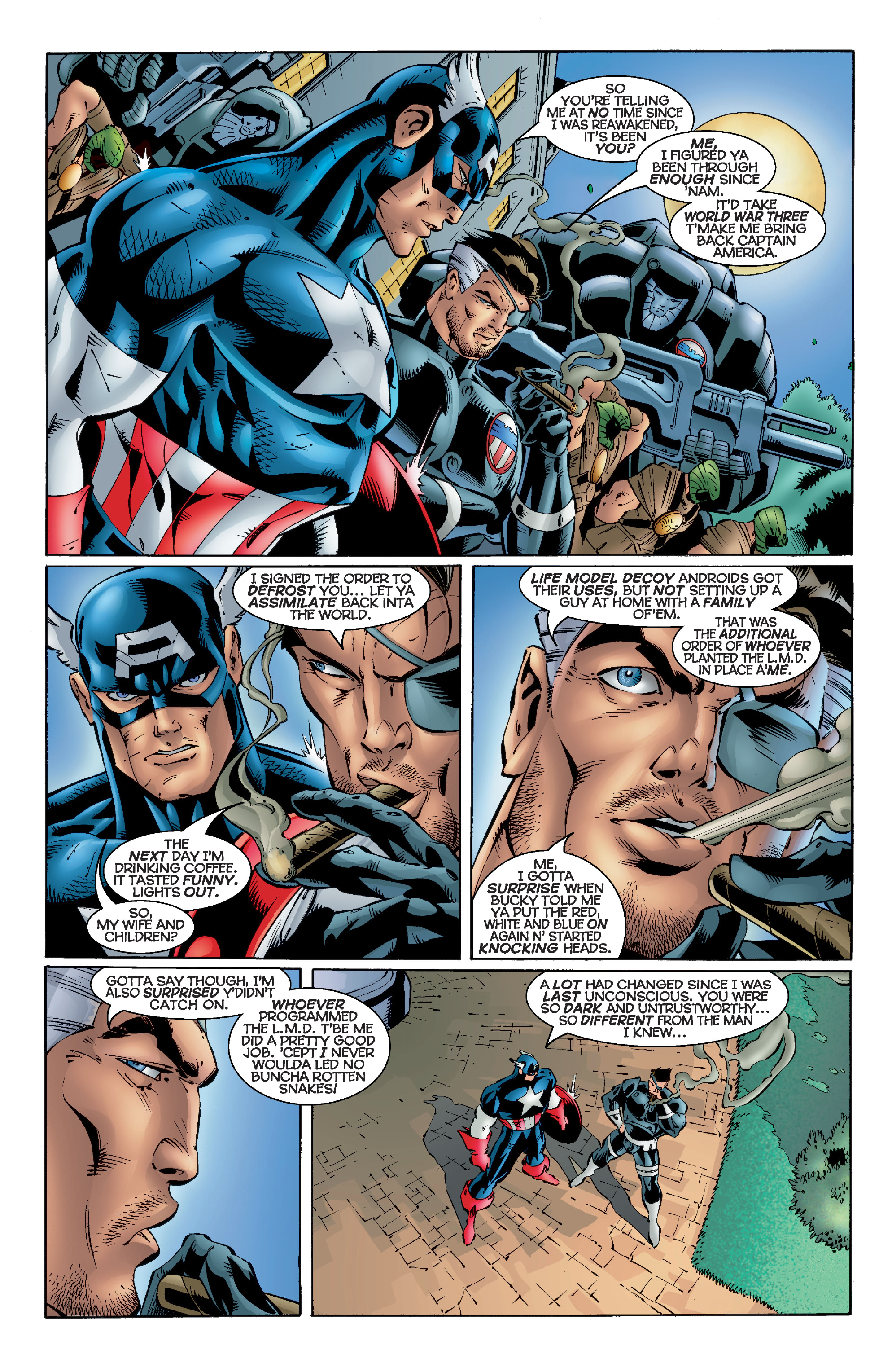 Read online Heroes Reborn: Captain America comic -  Issue # TPB (Part 3) - 59
