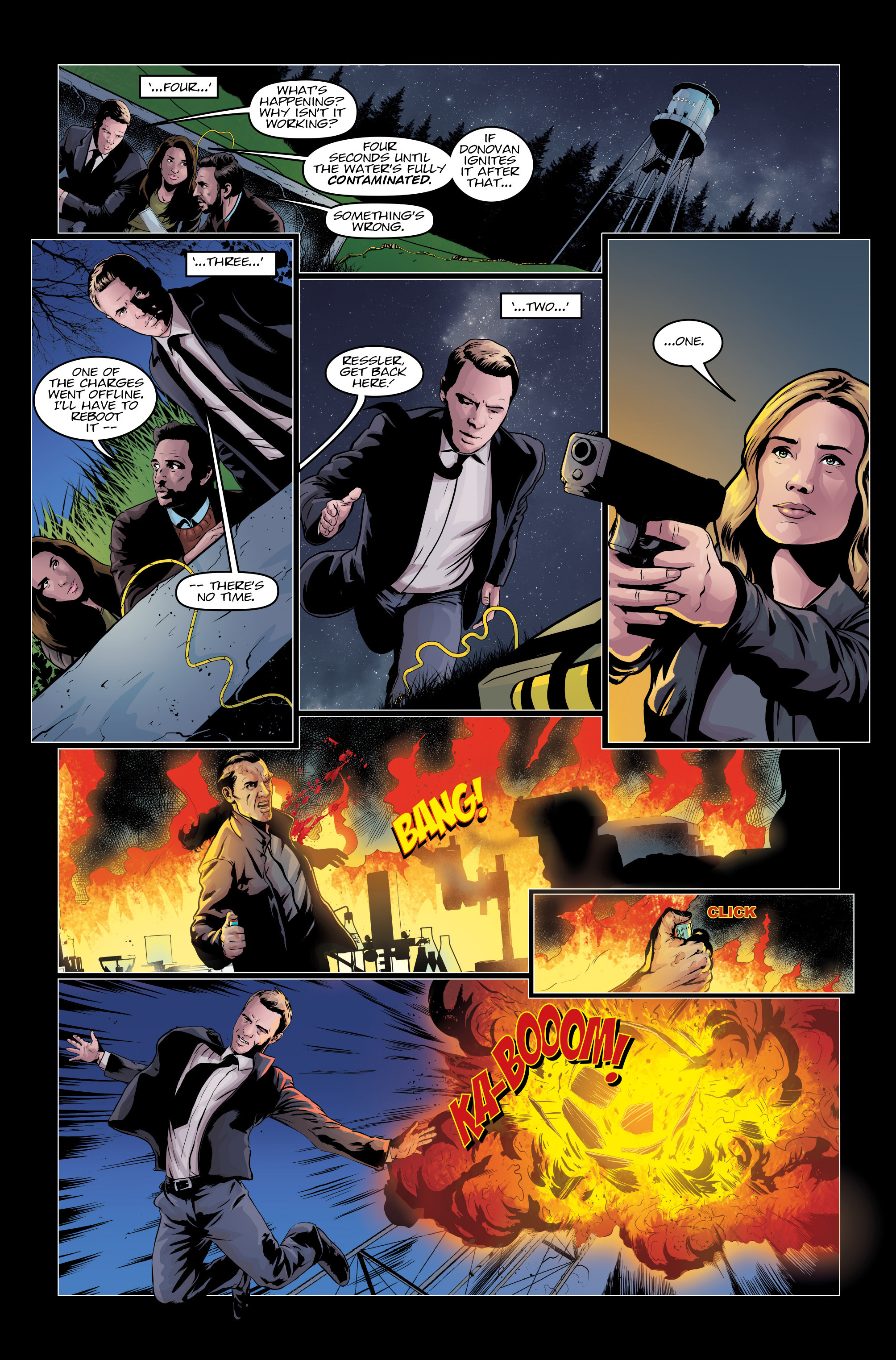 Read online The Blacklist comic -  Issue #10 - 16