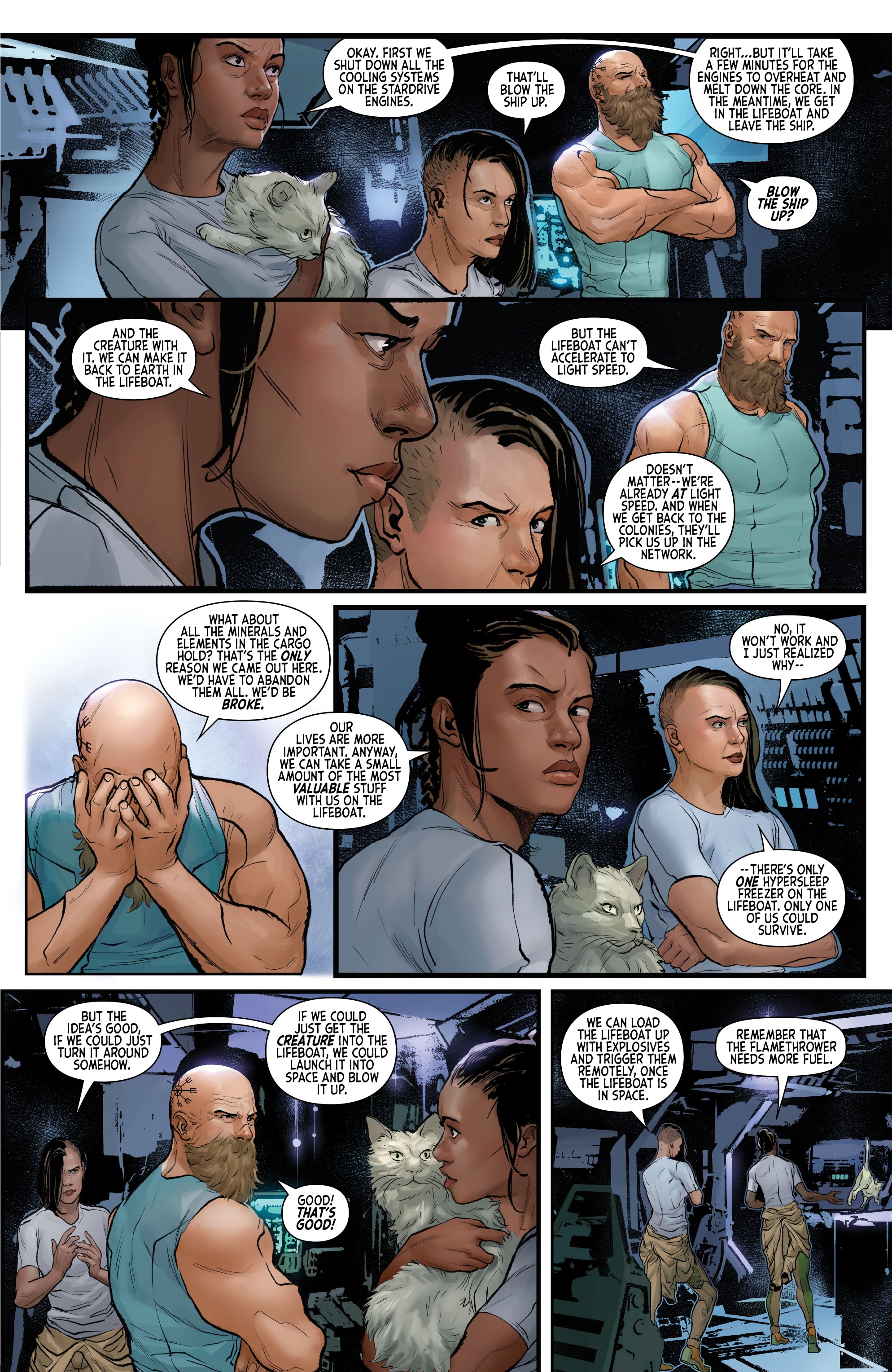 Read online Alien: The Original Screenplay comic -  Issue #4 - 19