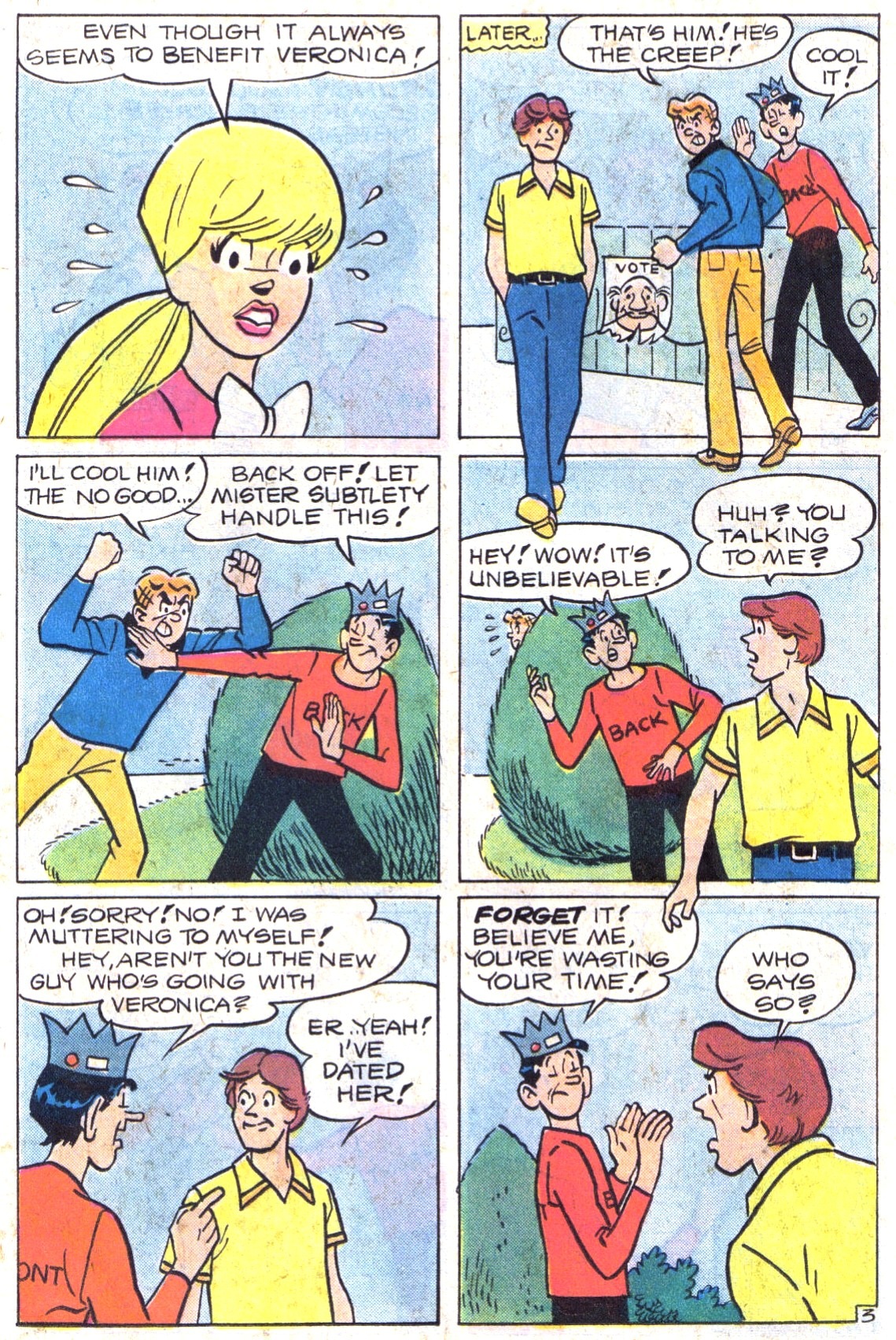 Read online Jughead (1965) comic -  Issue #307 - 22