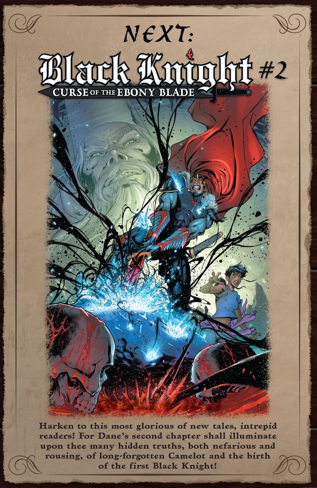 Read online Black Knight: Curse Of The Ebony Blade comic -  Issue #1 - 23
