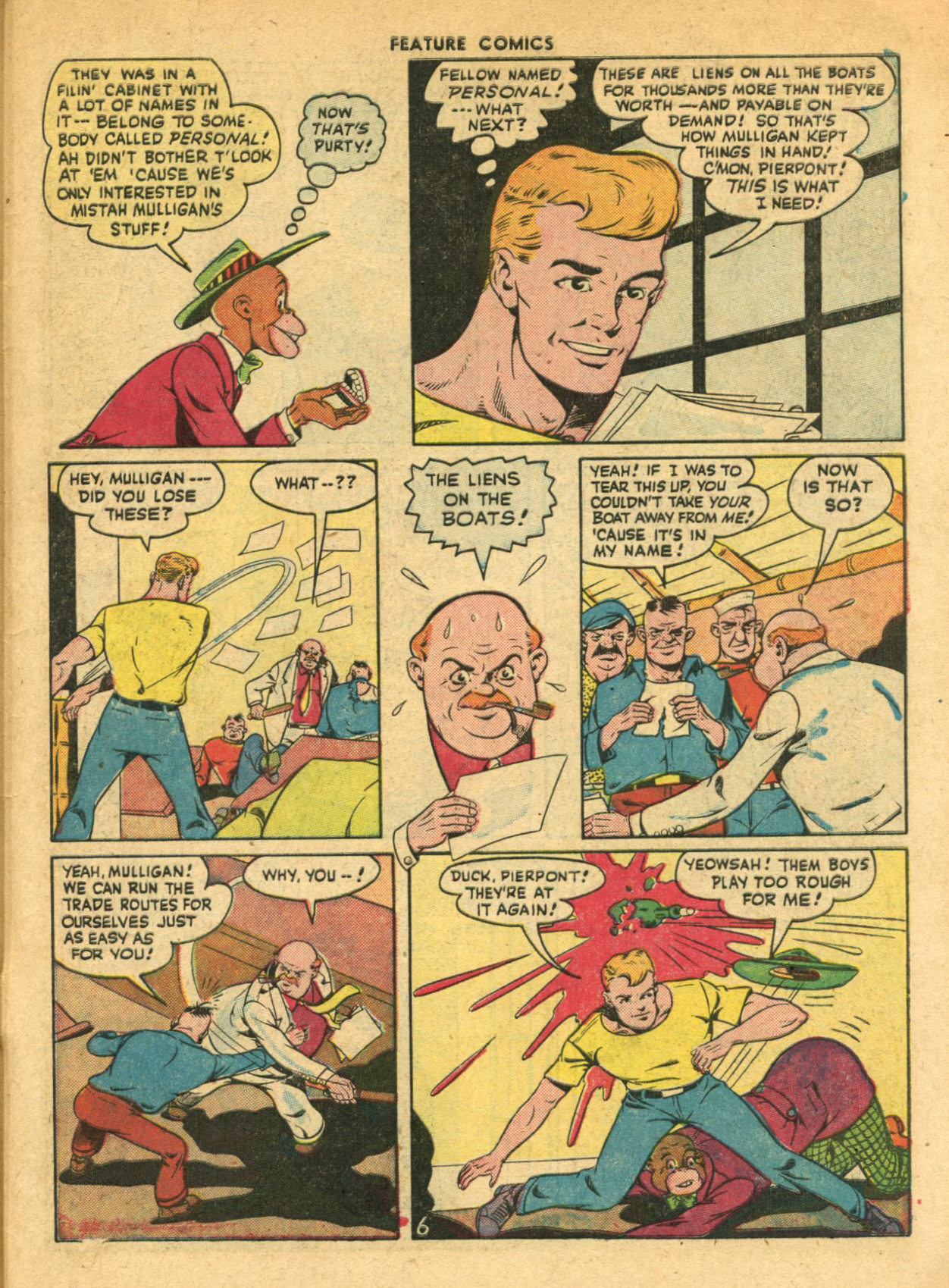 Read online Feature Comics comic -  Issue #103 - 57