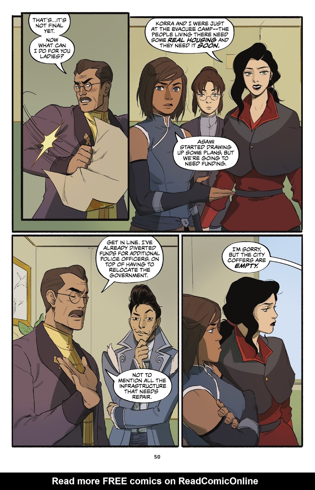 Nickelodeon The Legend of Korra – Turf Wars issue 1 - Page 51