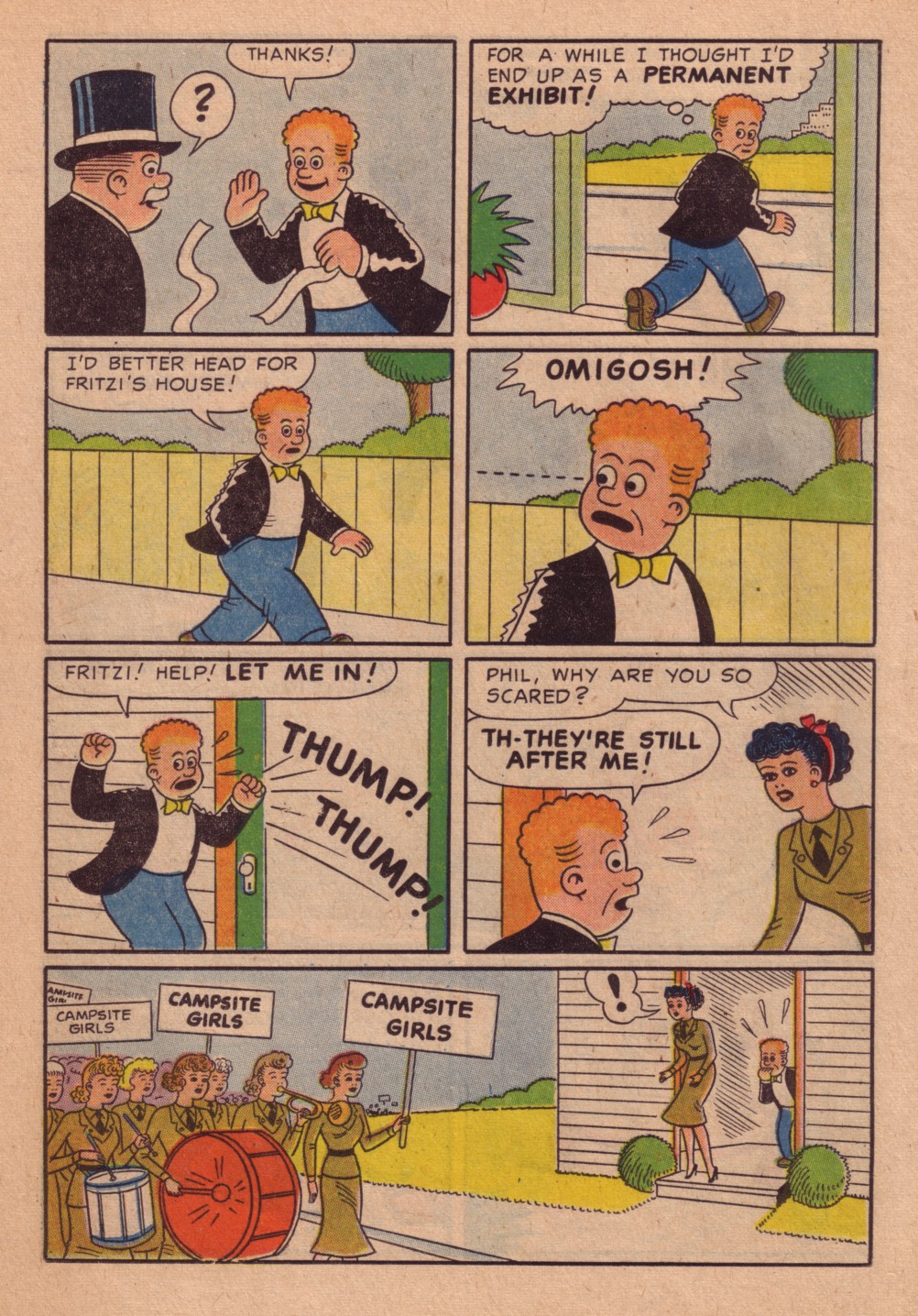 Read online Fritzi Ritz (1953) comic -  Issue #56 - 18