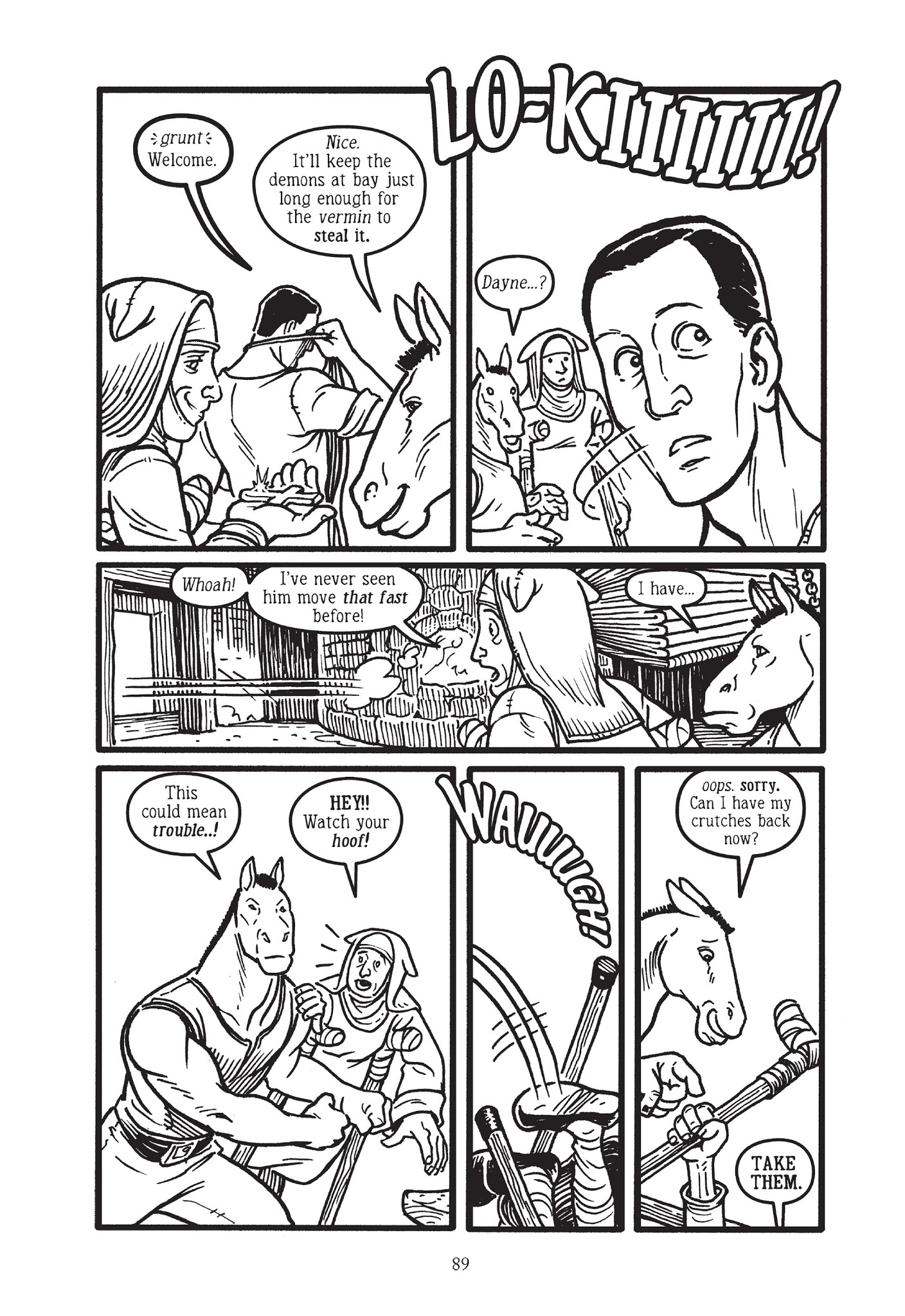 Read online Castle Waiting comic -  Issue # TPB 2 - 89