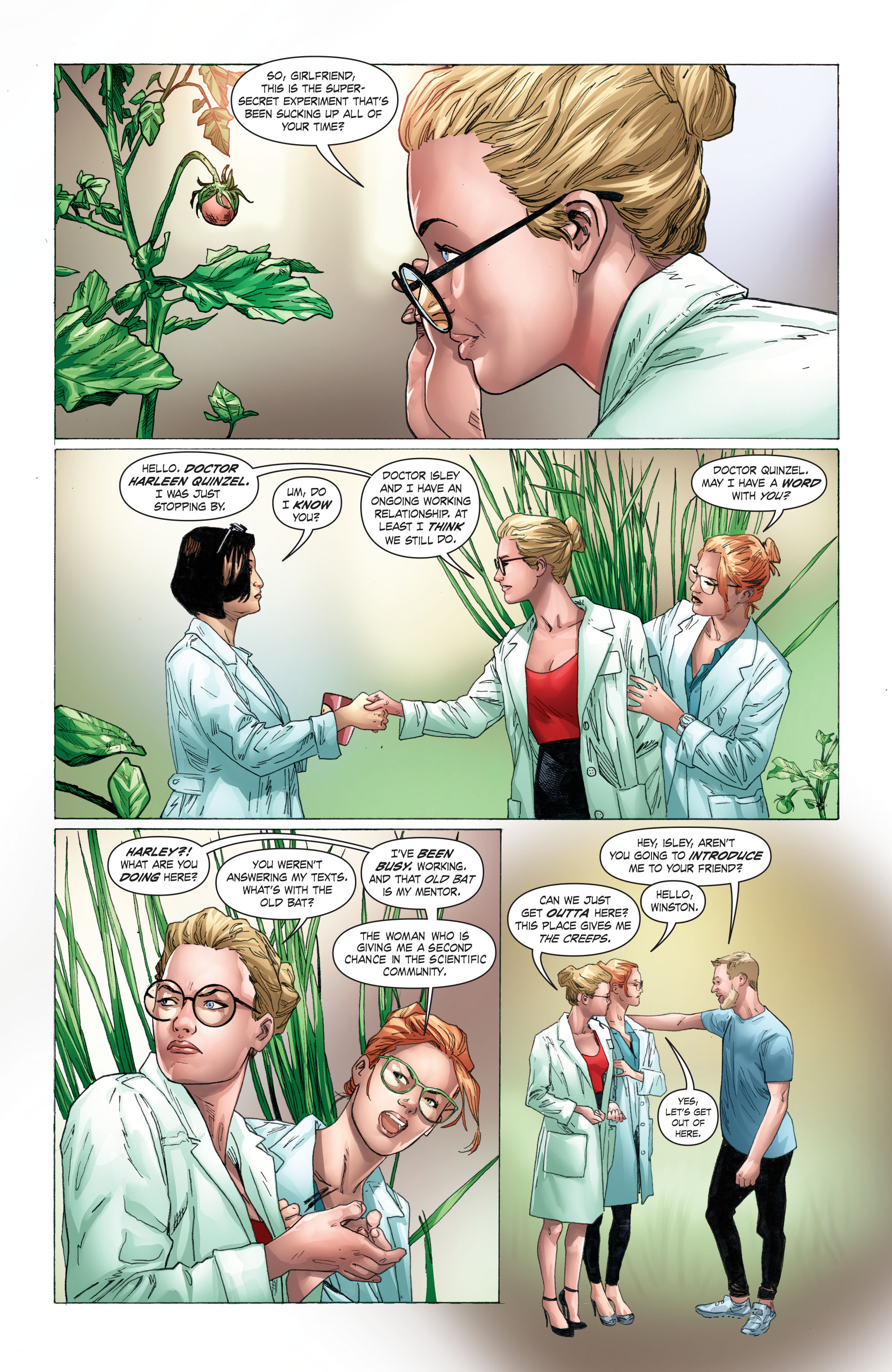 Read online Poison Ivy: Cycle of Life and Death comic -  Issue #1 - 12