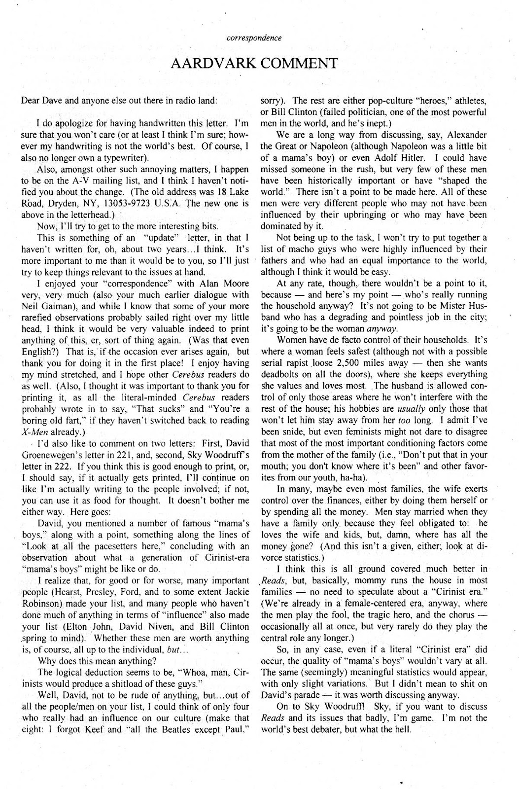 Cerebus issue 225 - Page 23